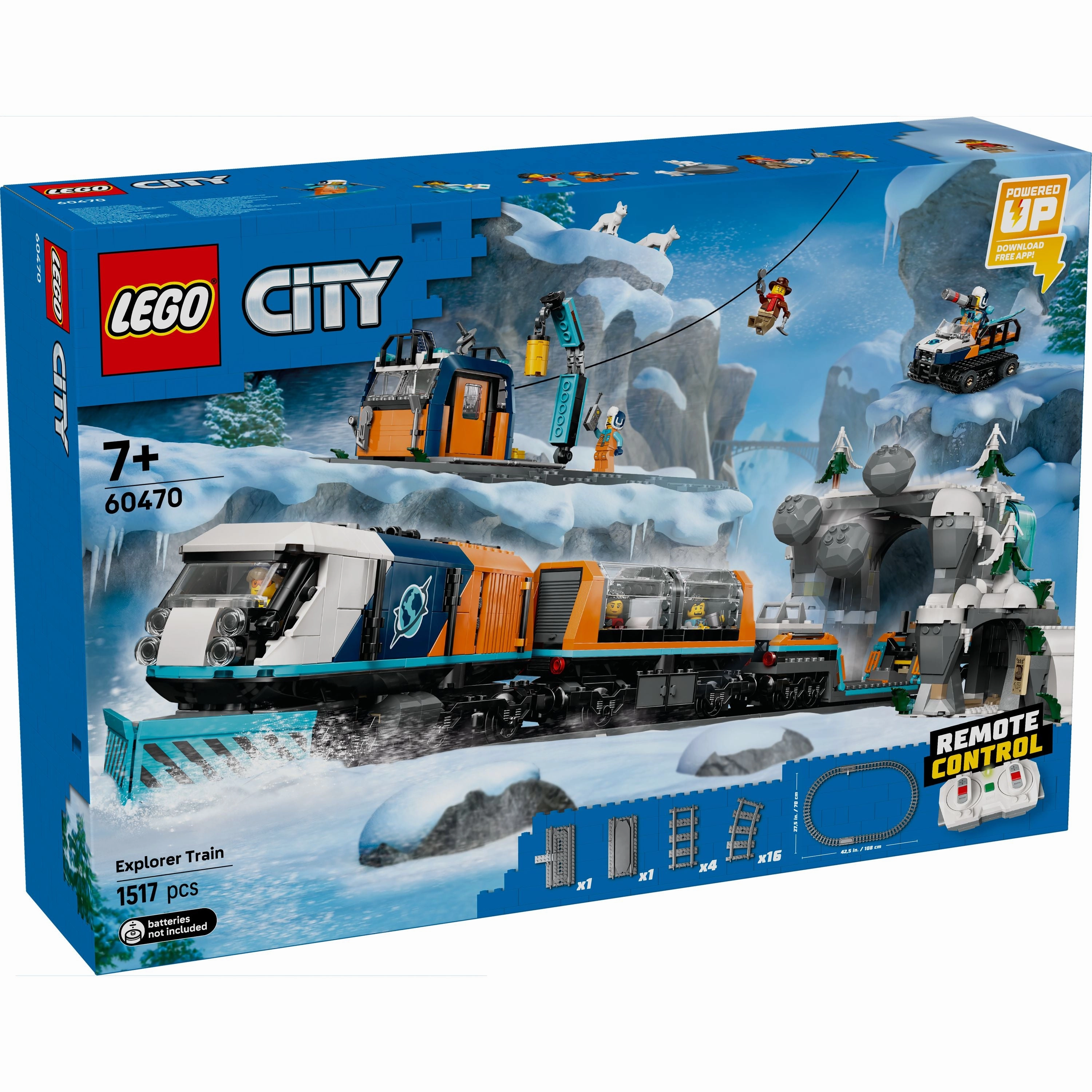 LEGO 60470 City Explorers Arctic Polar Express Train