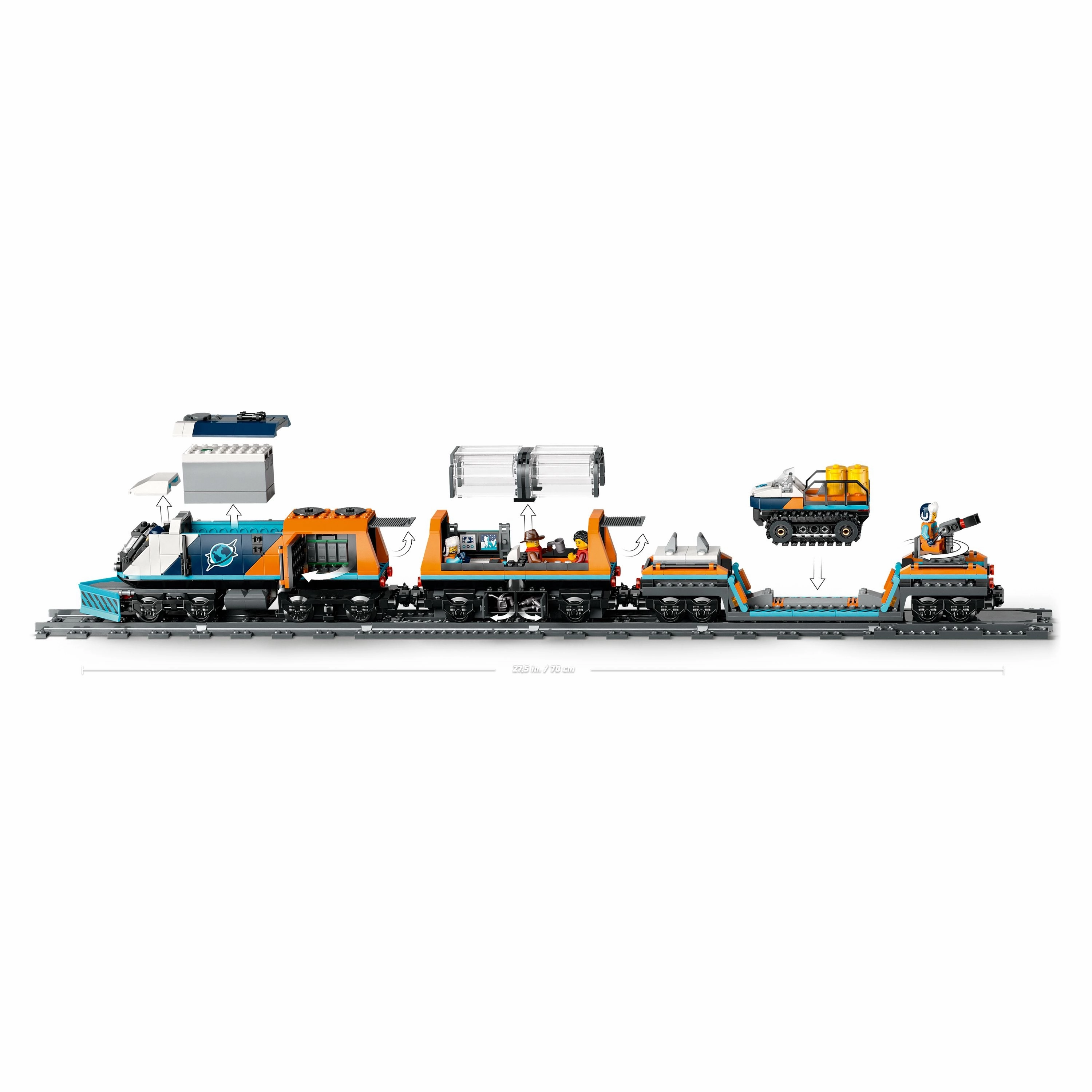 LEGO 60470 City Explorers Arctic Polar Express Train
