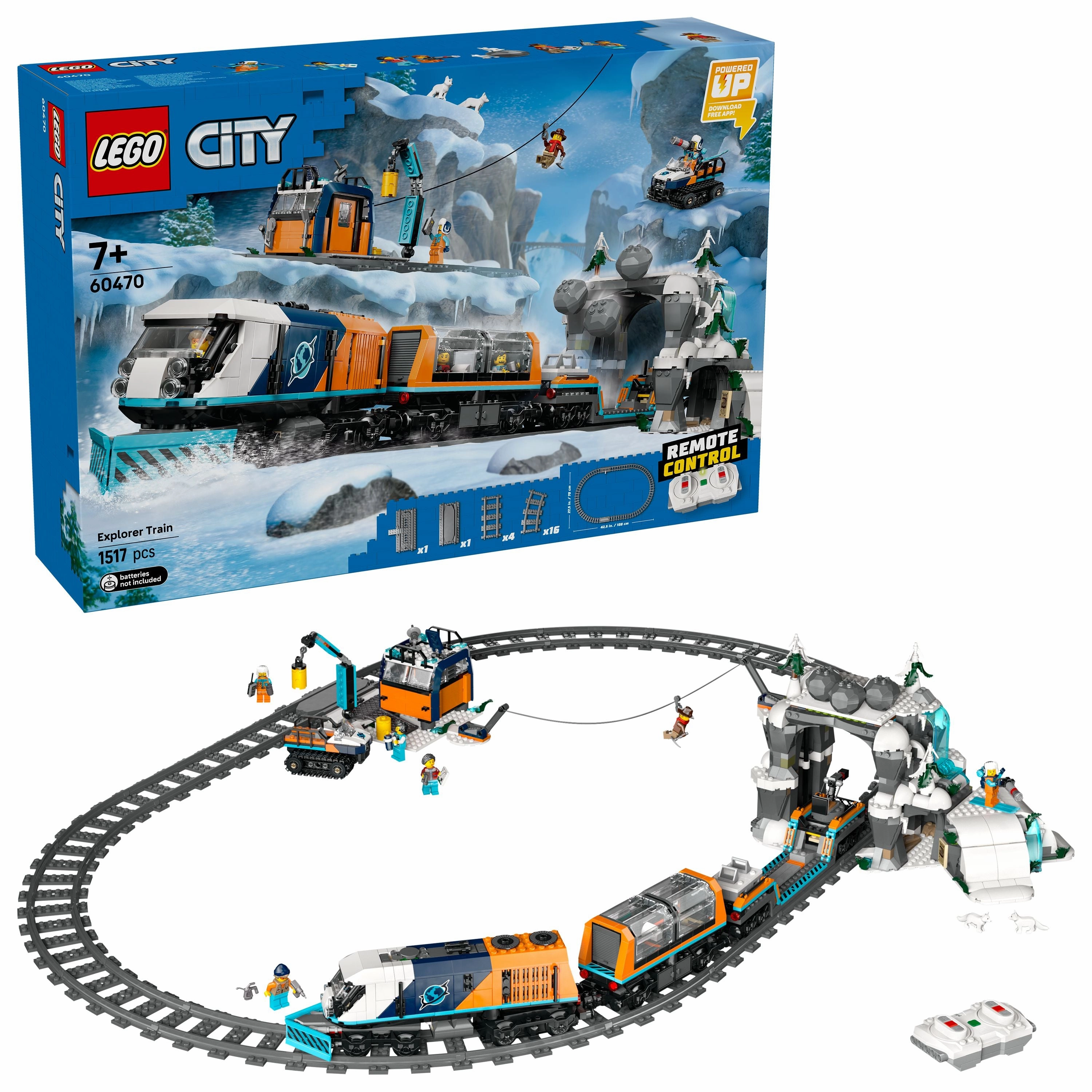 LEGO 60470 City Explorers Arctic Polar Express Train