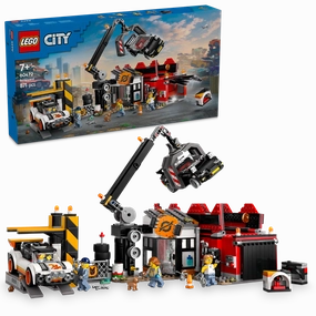LEGO 60472 City Scrapyard with Cars