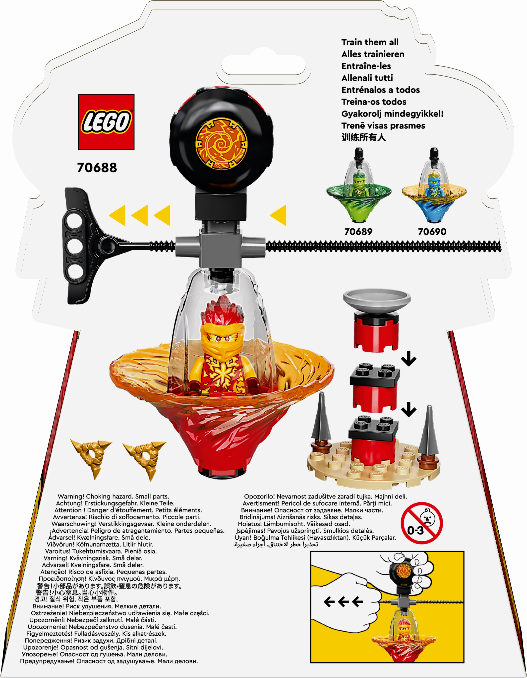 LEGO 70688 NINJAGO Kai's Spinjitzu Ninja Training