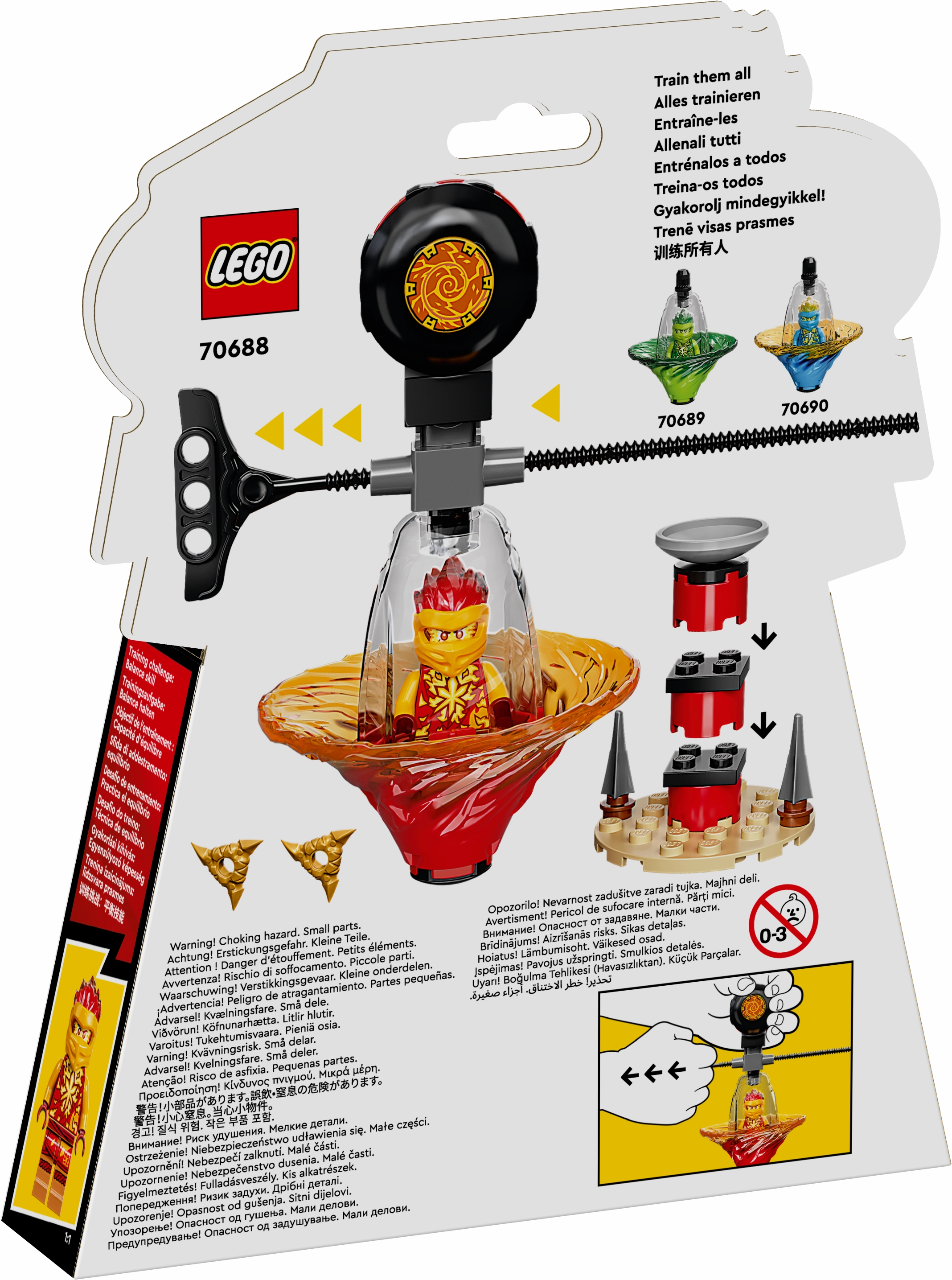 LEGO 70688 NINJAGO Kai's Spinjitzu Ninja Training