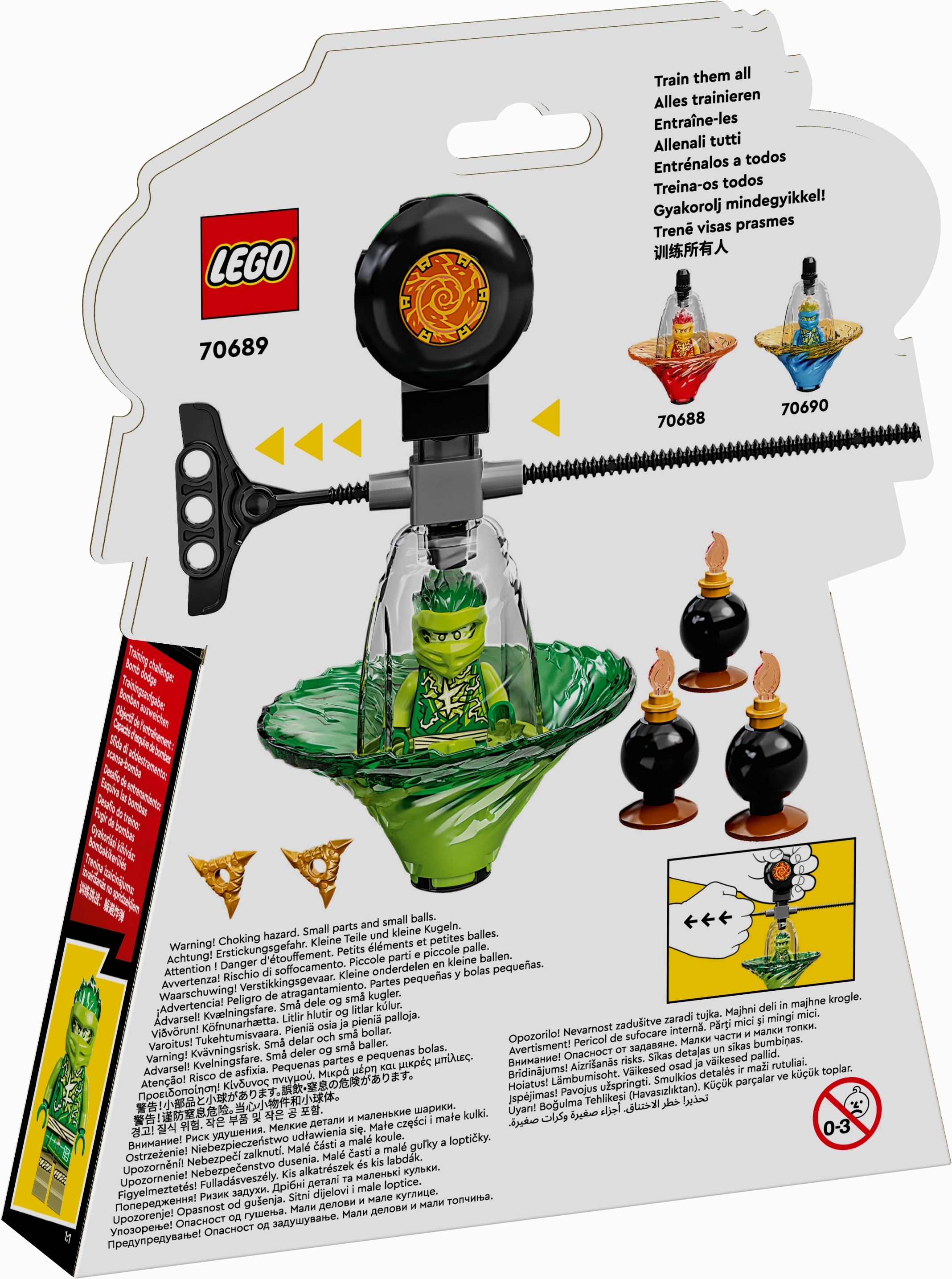 LEGO 70689 NINJAGO Lloyd's Spinjitzu Ninja Training