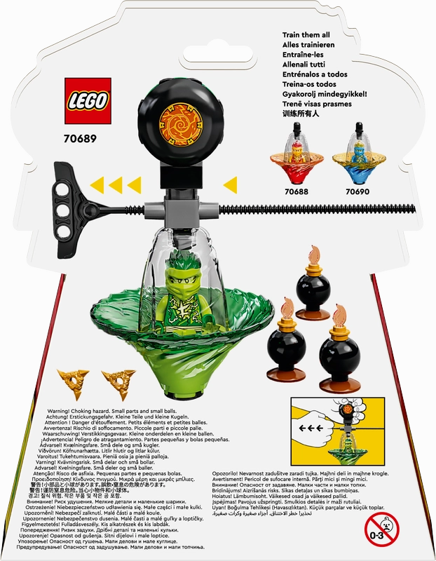 LEGO 70689 NINJAGO Lloyd's Spinjitzu Ninja Training