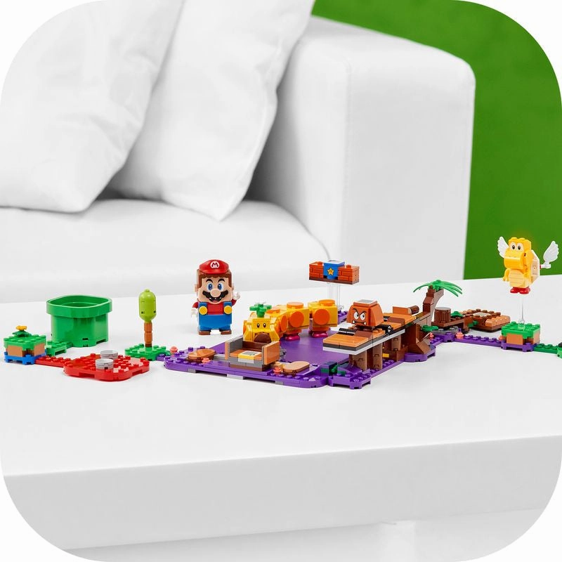 LEGO 71383 Super Mario Wiggler's Poison Swamp Expansion Set