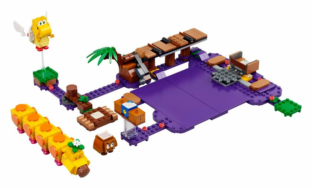 LEGO 71383 Super Mario Wiggler's Poison Swamp Expansion Set