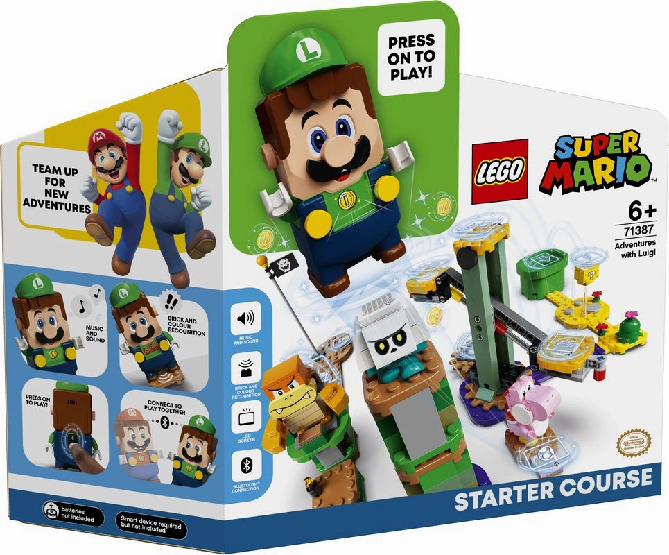 LEGO 71387 Super Mario Adventures With Luigi Starter Course