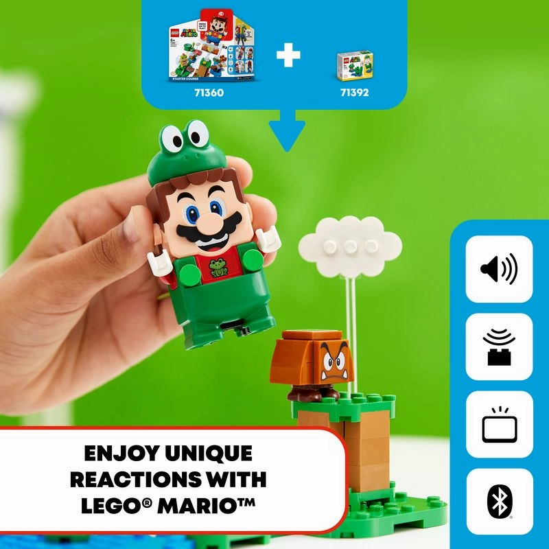 LEGO 71392 Super Mario Frog Mario Power-Up Pack