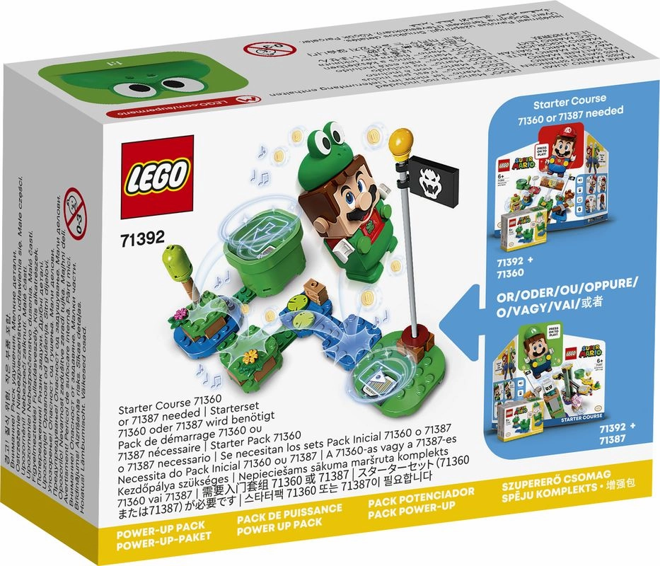LEGO 71392 Super Mario Frog Mario Power-Up Pack