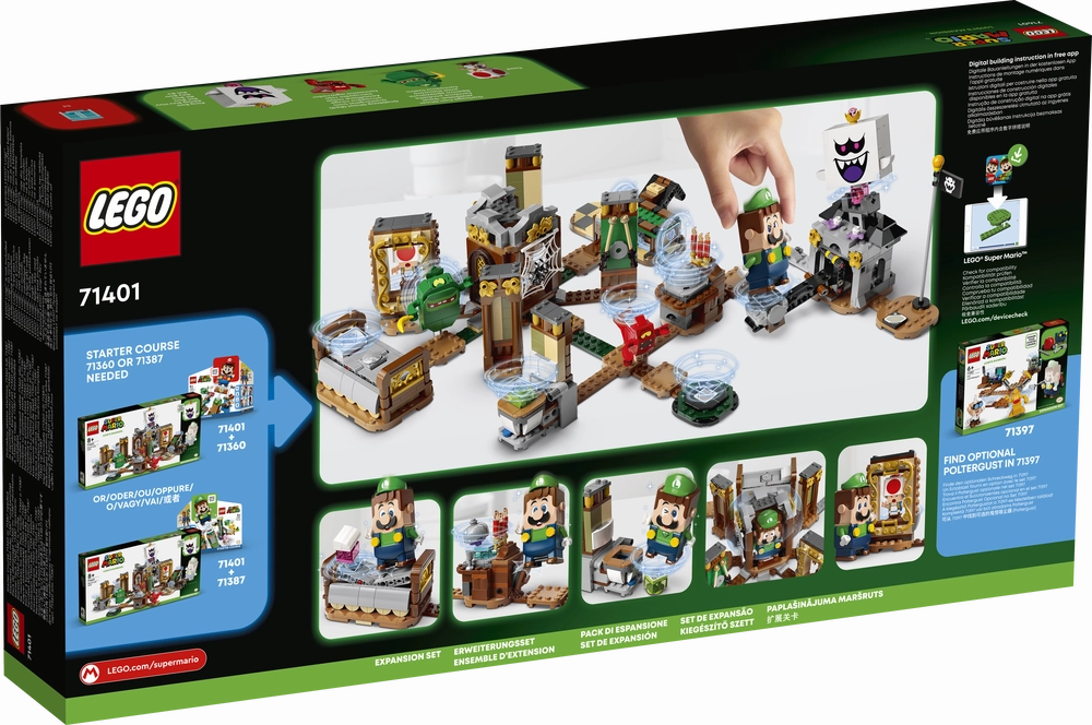 LEGO 71401 Super Mario Luigi's Mansion Haunt-And-Seek Expansion Set