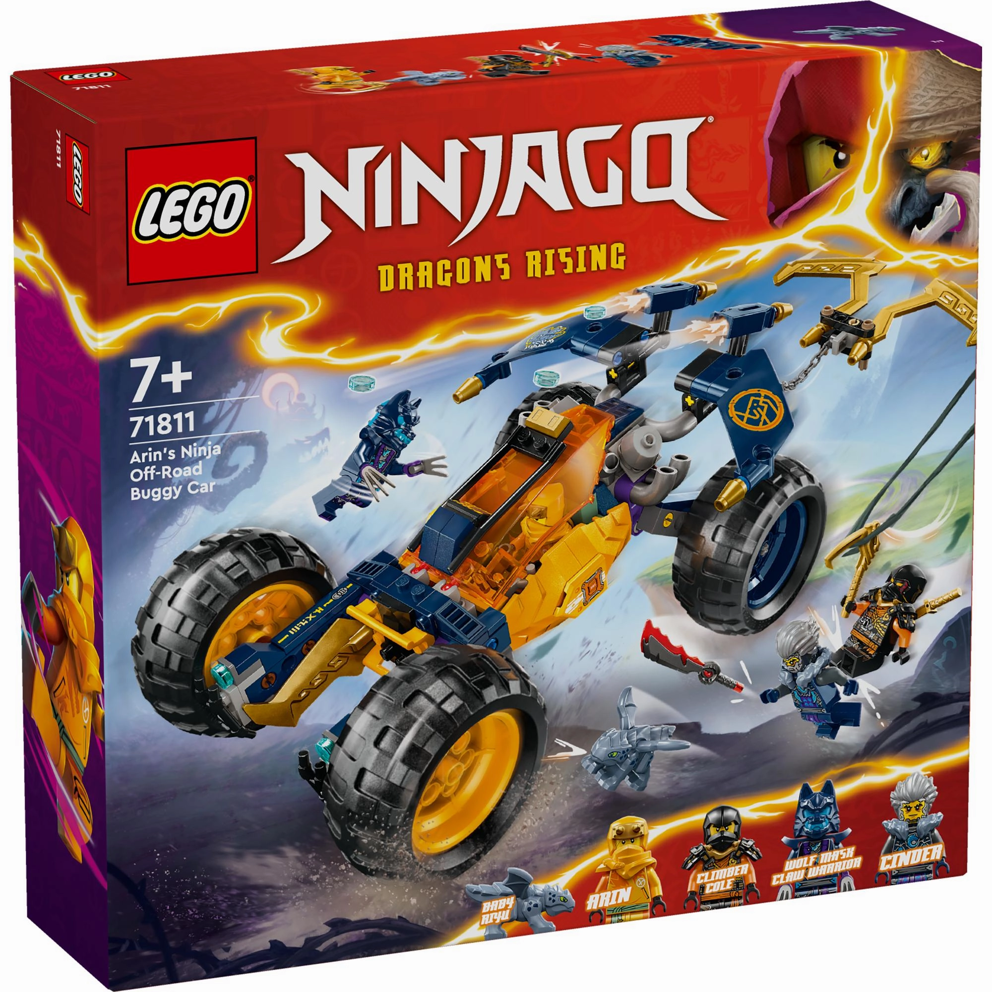 LEGO 71811 NINJAGO Arin's Ninja Off-Road Buggy Car