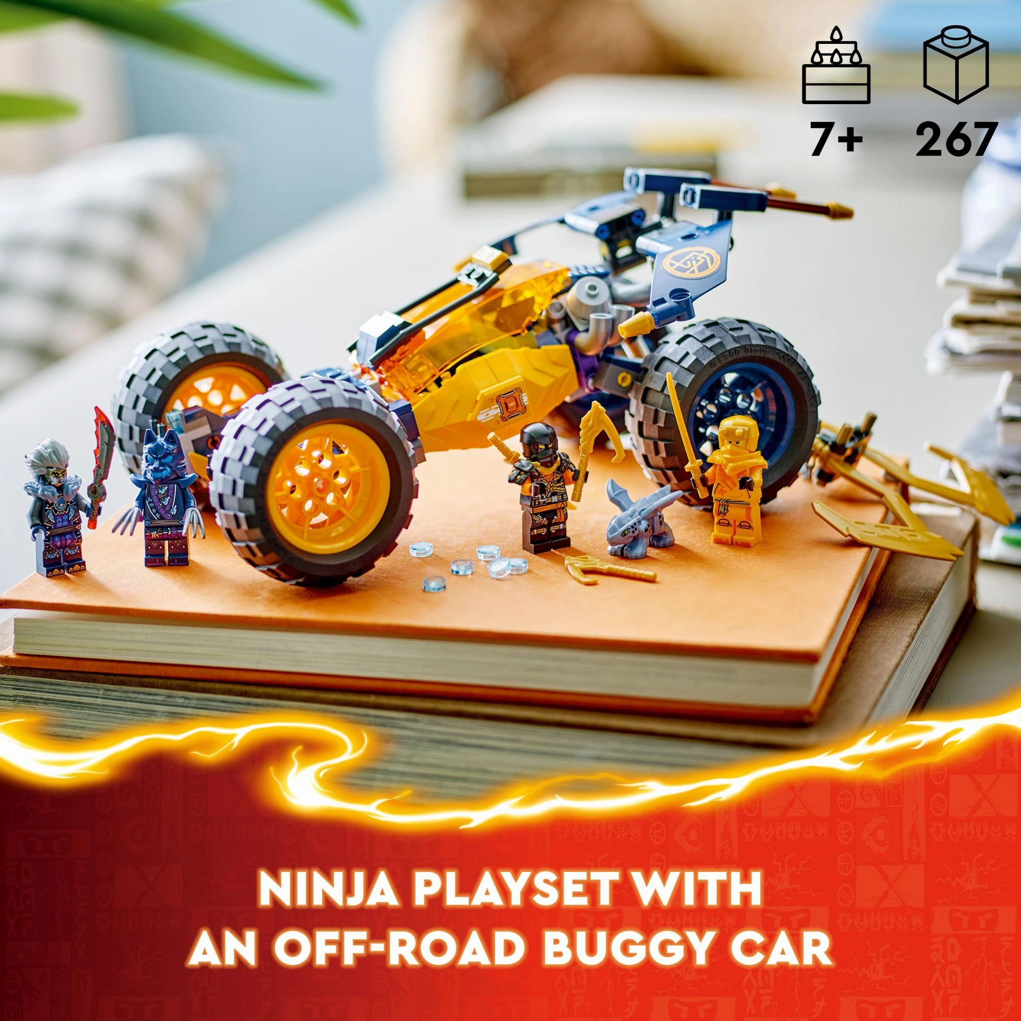 LEGO 71811 NINJAGO Arin's Ninja Off-Road Buggy Car