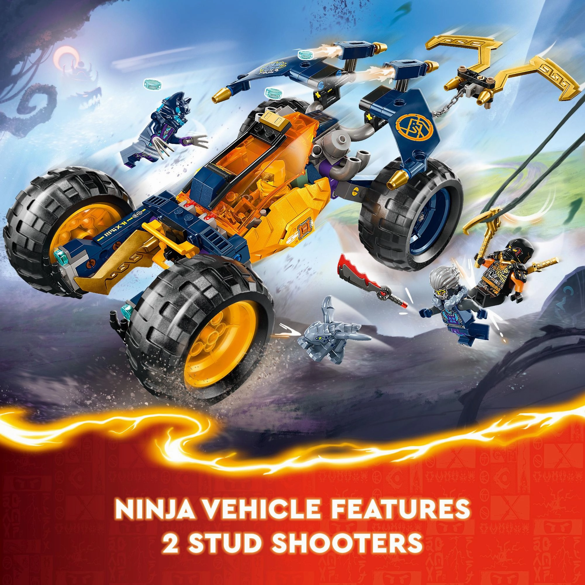 LEGO 71811 NINJAGO Arin's Ninja Off-Road Buggy Car