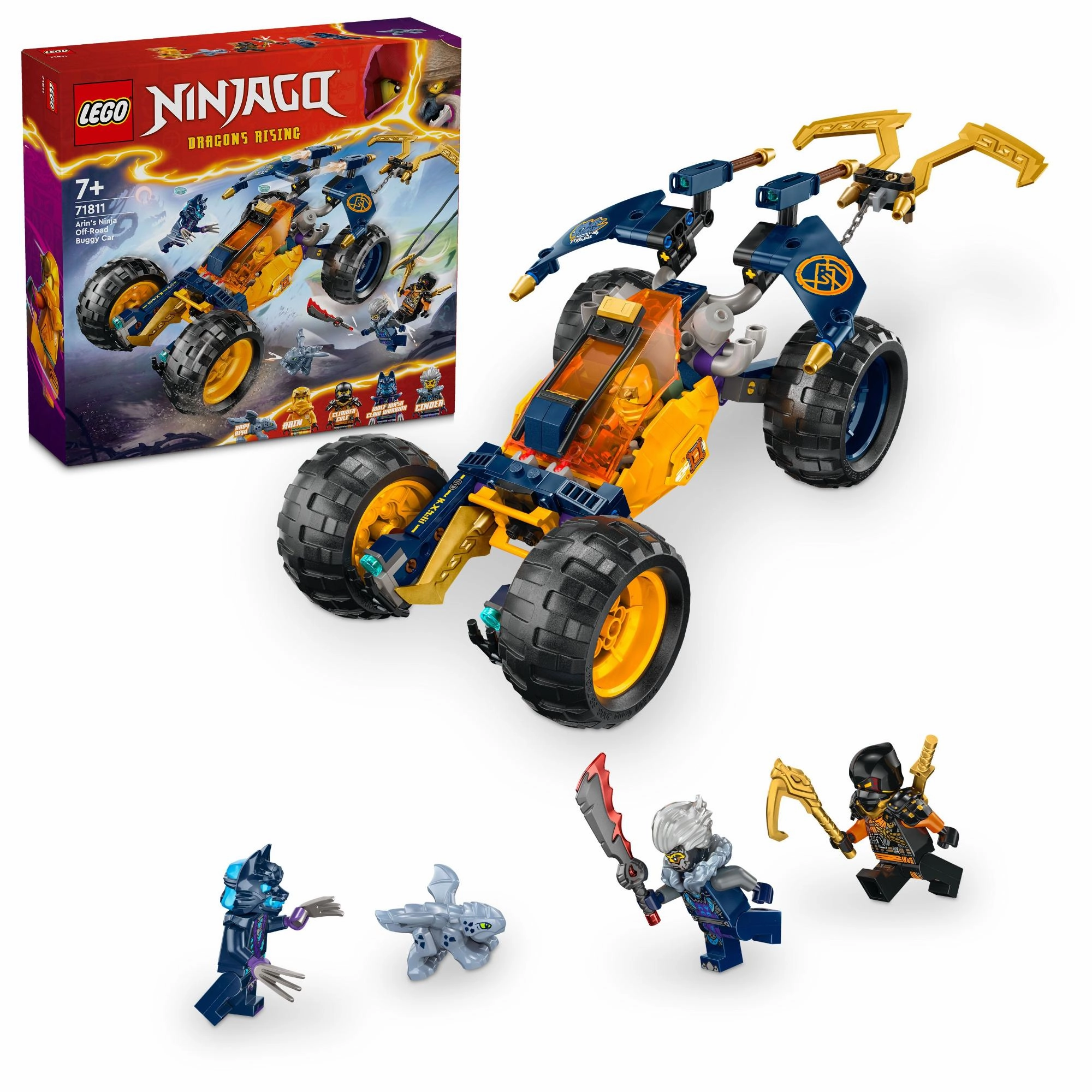 LEGO 71811 NINJAGO Arin's Ninja Off-Road Buggy Car