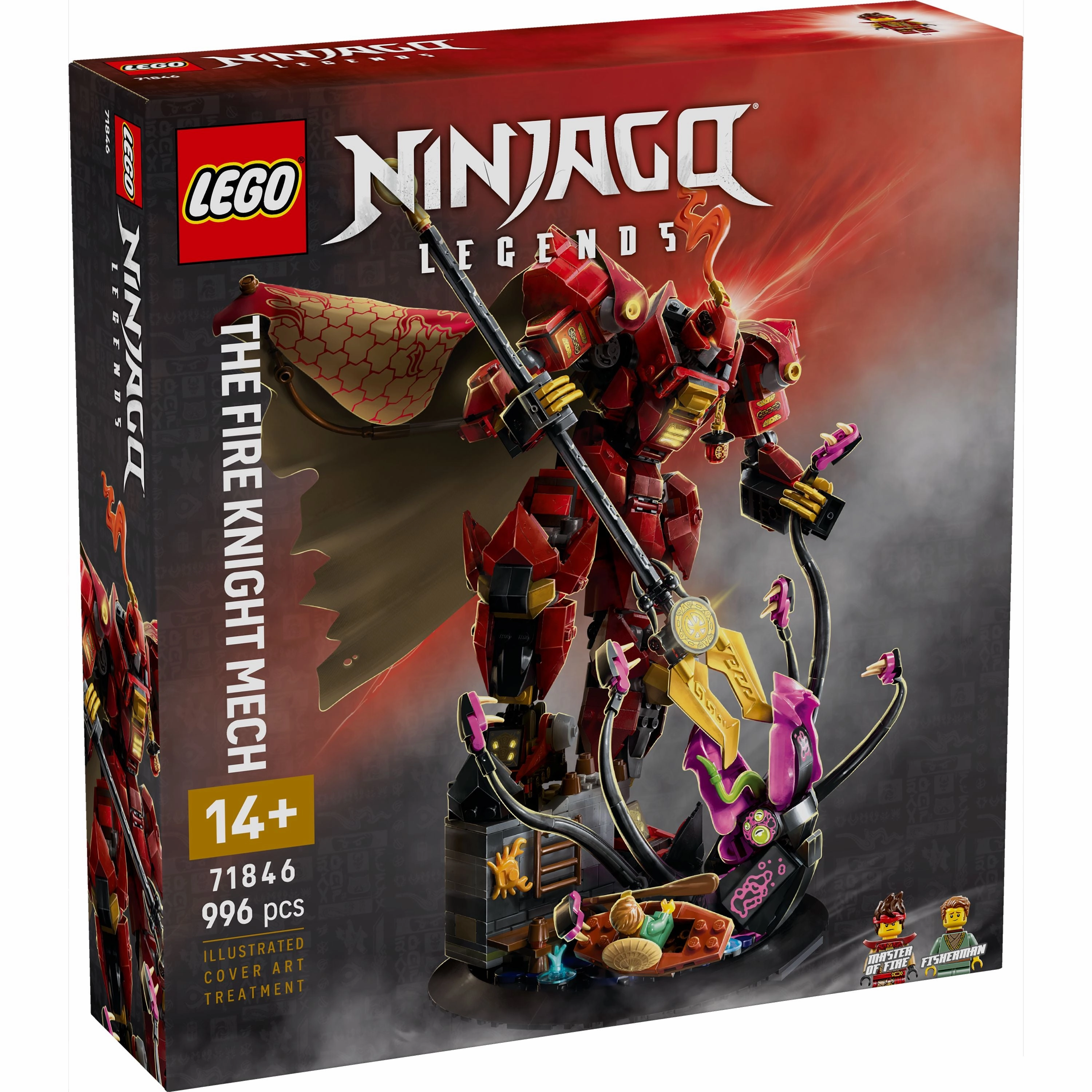 LEGO 71846 NINJAGO The Fire Knight Mech