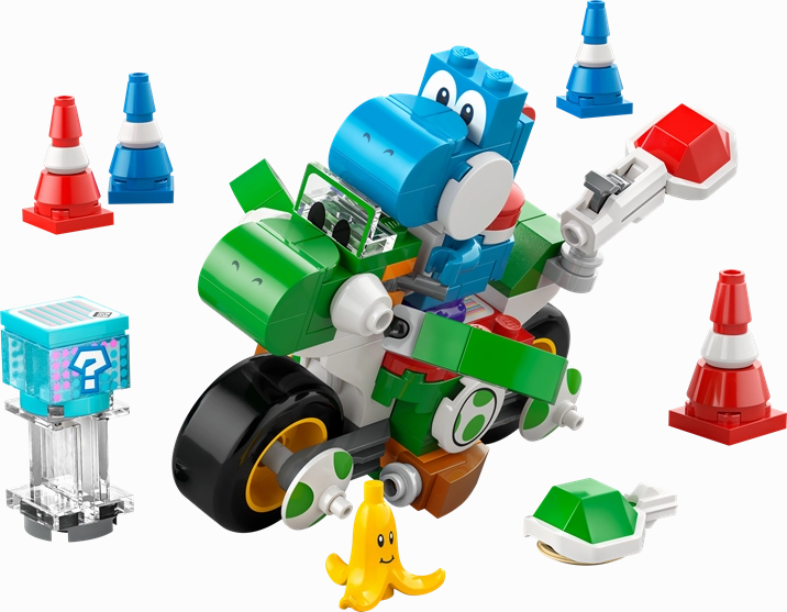 LEGO 72031 Super Mario Mario Kart  Yoshi Bike