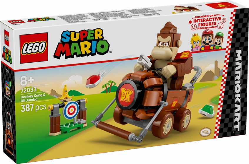 LEGO 72033 Super Mario Mario Kart  Donkey Kong & DK Jumbo