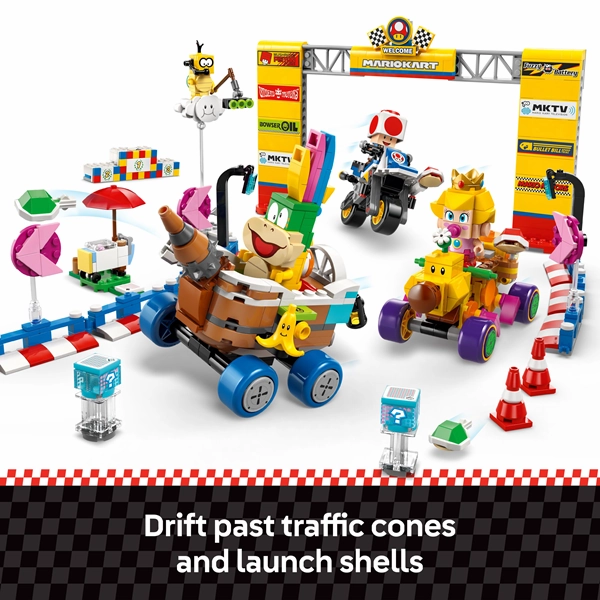 LEGO 72036 Super Mario Mario Kart  Baby Peach & Grand Prix Set