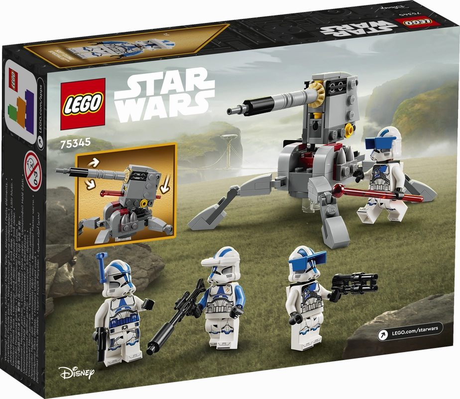 LEGO 75345 Star Wars 501St Clone Troopers Battle Pack