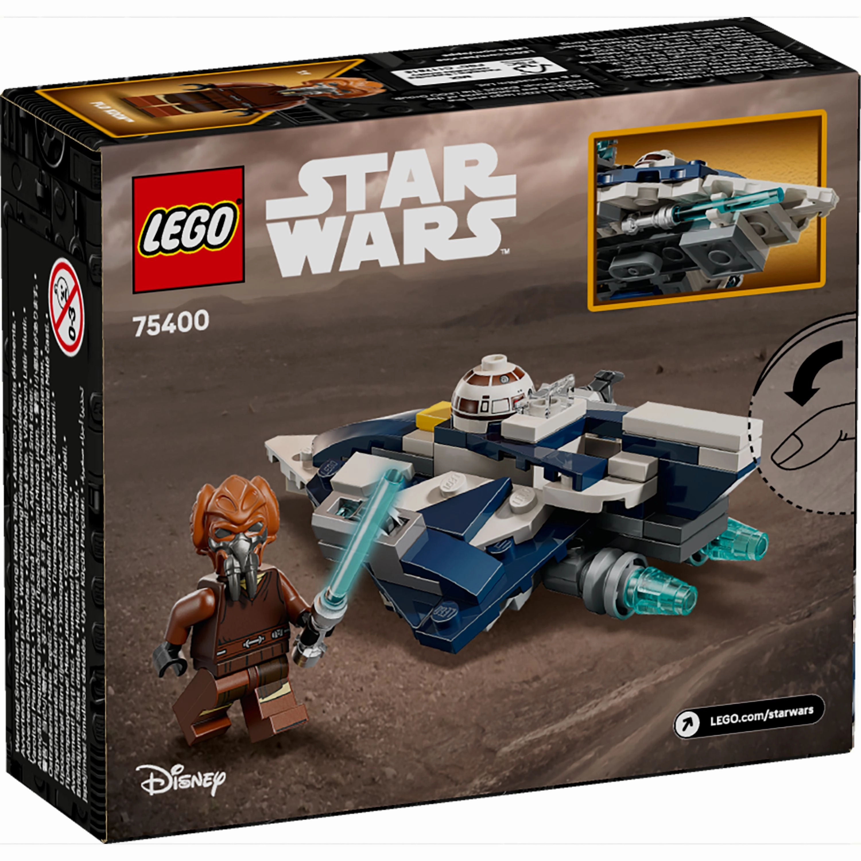 LEGO 75400 Star Wars Plo Koons Jedi Starfighter Microfighter