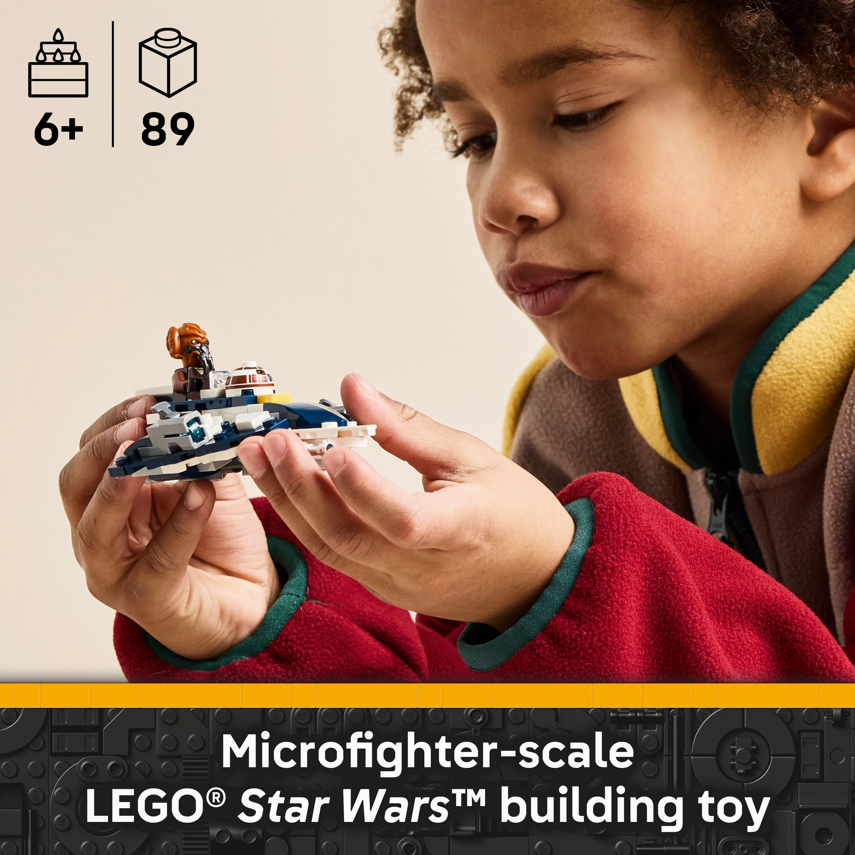 LEGO 75400 Star Wars Plo Koons Jedi Starfighter Microfighter
