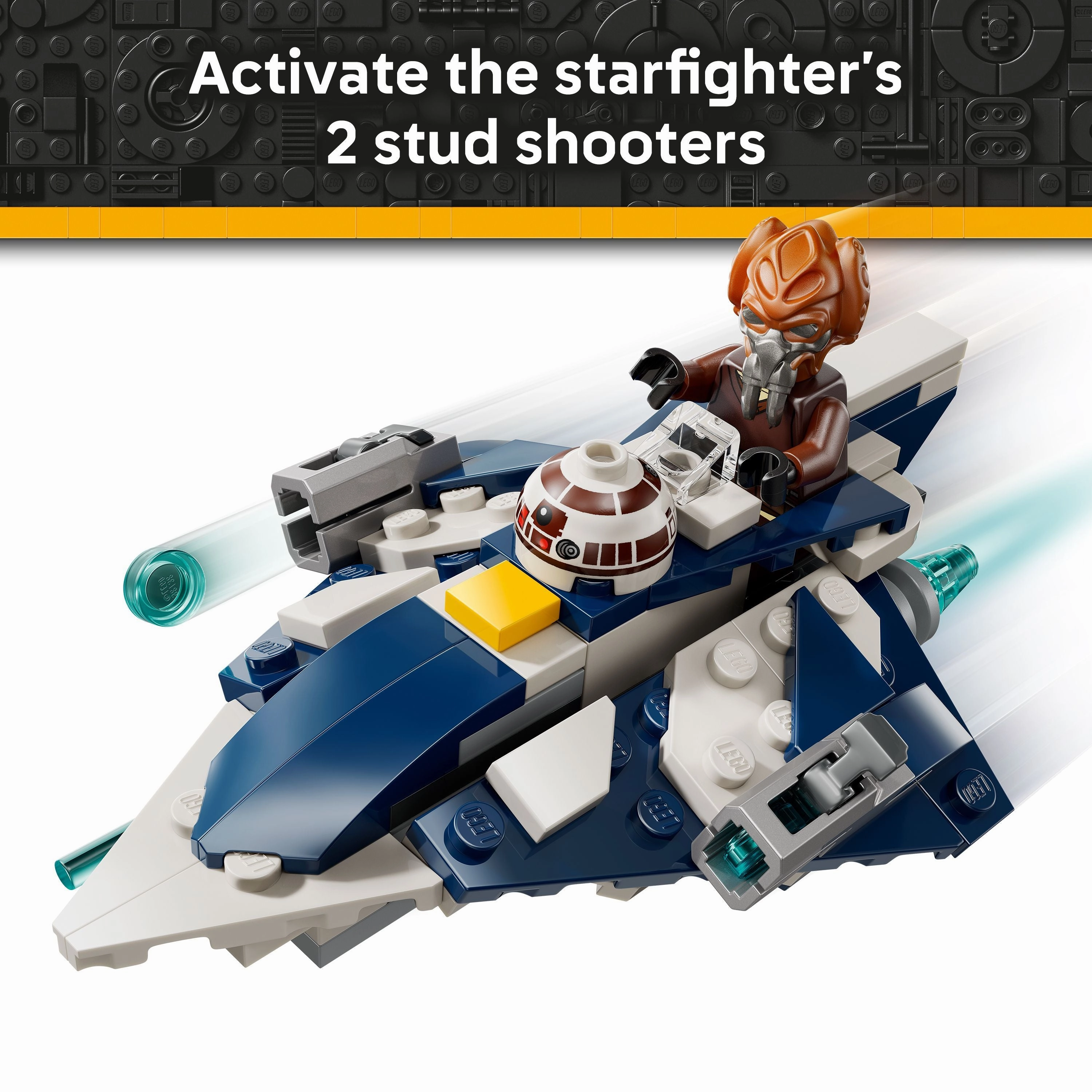 LEGO 75400 Star Wars Plo Koons Jedi Starfighter Microfighter