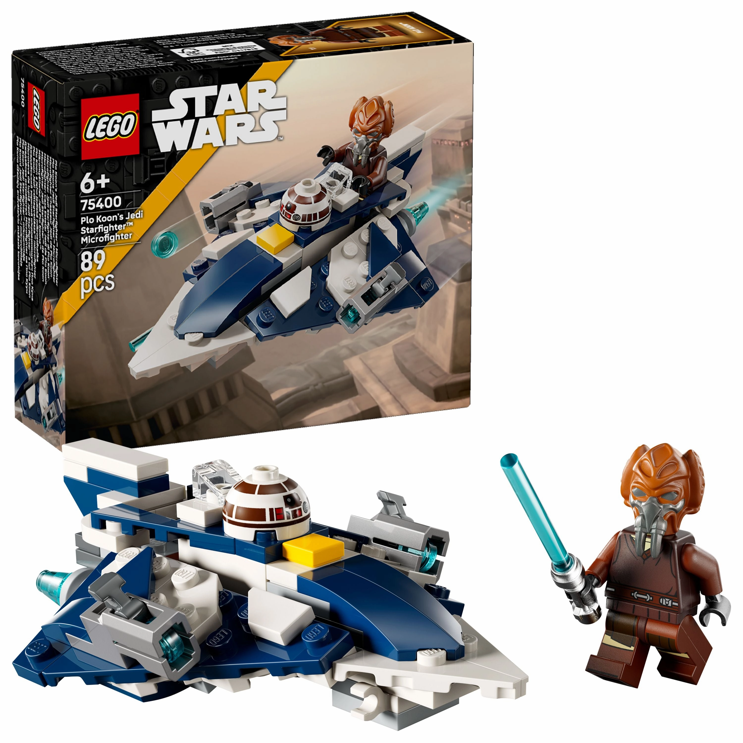 LEGO 75400 Star Wars Plo Koons Jedi Starfighter Microfighter