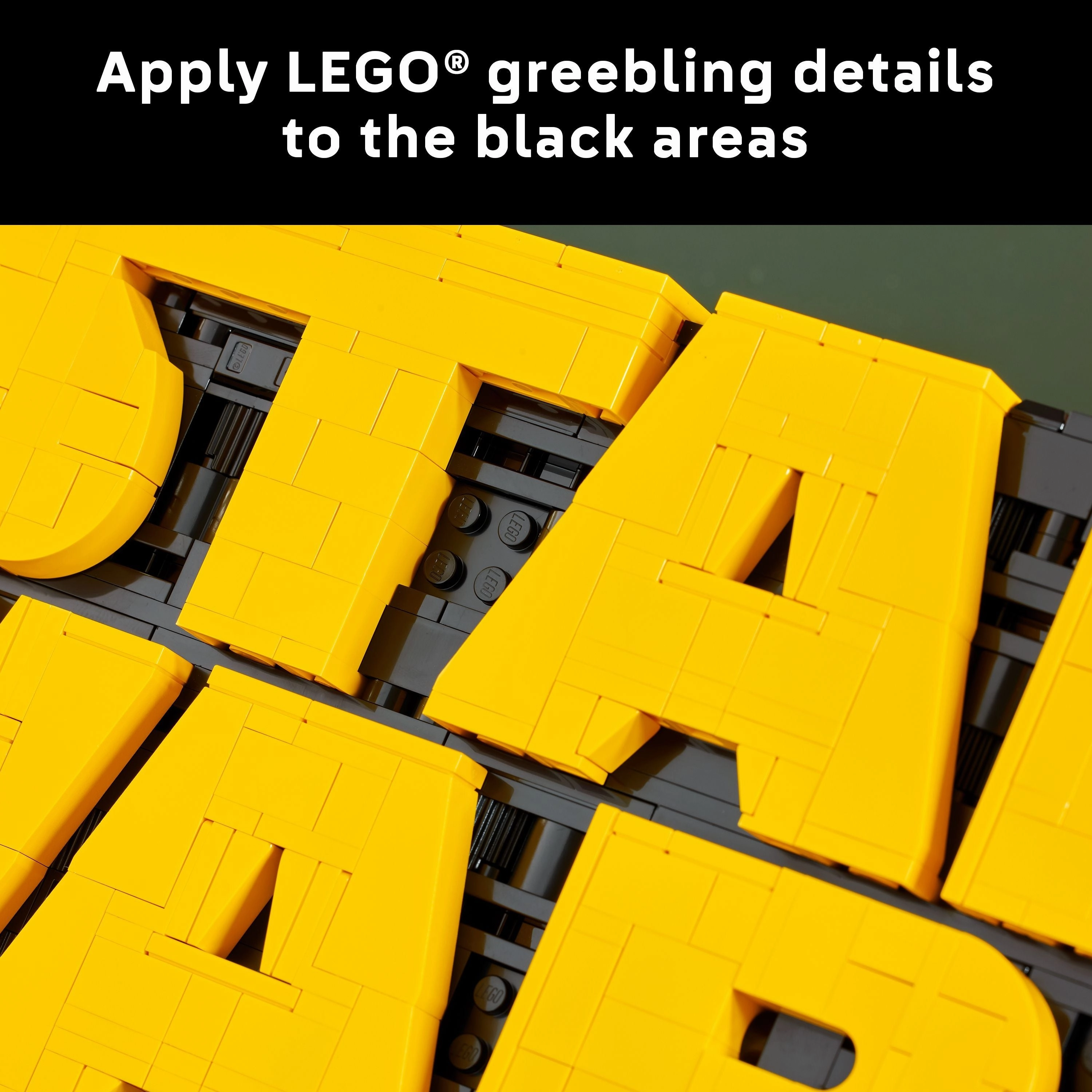 LEGO 75407 Star Wars Brick-Built Star Wars Logo Sign
