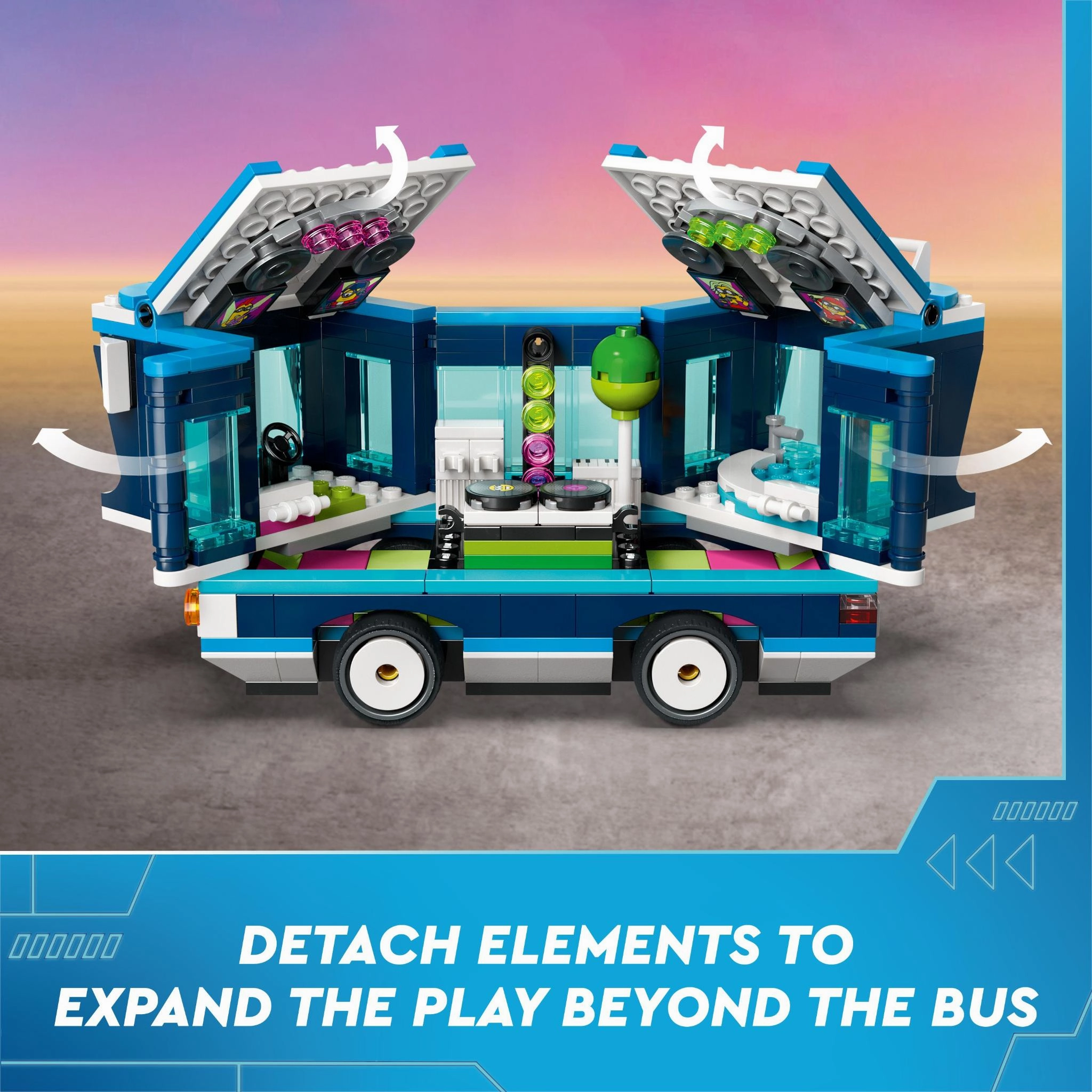 LEGO 75581 Despicable Me 4 Minions Music Party Bus