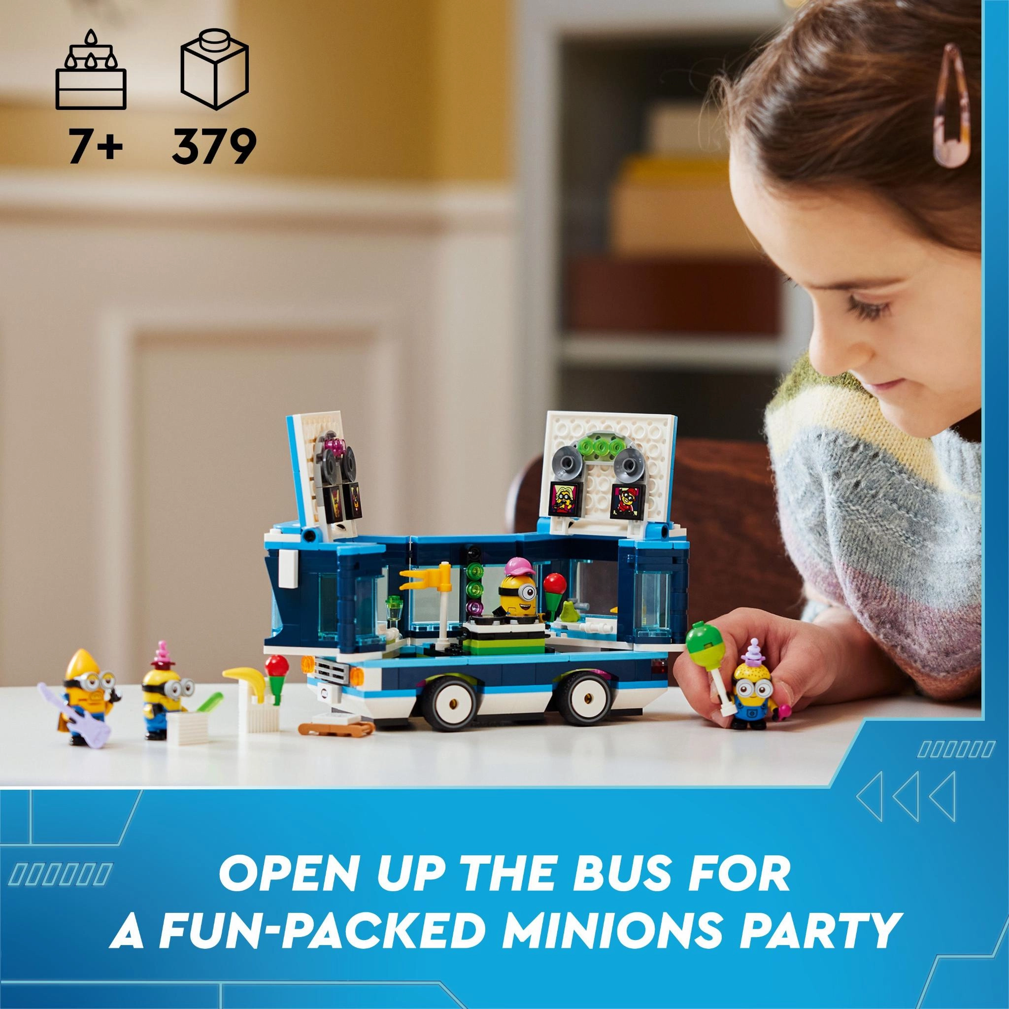 LEGO 75581 Despicable Me 4 Minions Music Party Bus