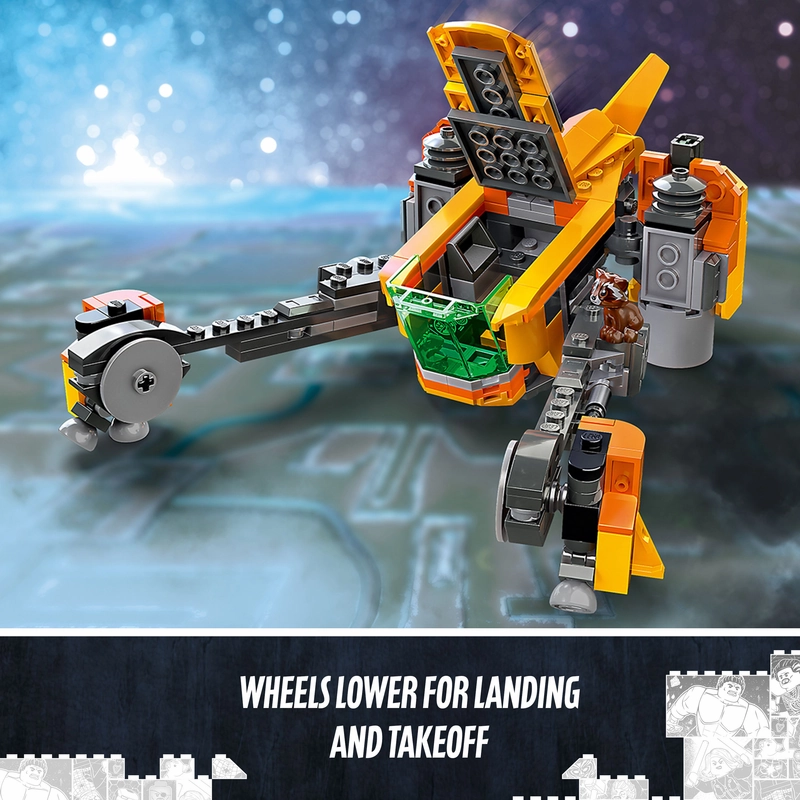 LEGO 76254 Super Heroes Marvel Baby Rocket's Ship