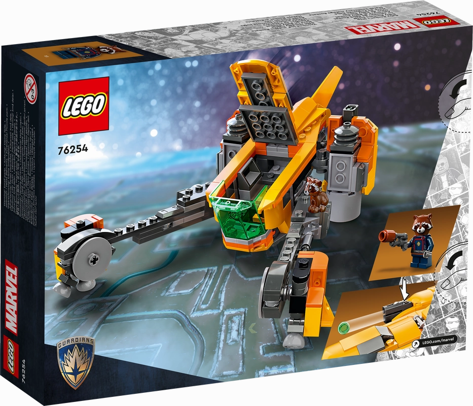 LEGO 76254 Super Heroes Marvel Baby Rocket's Ship