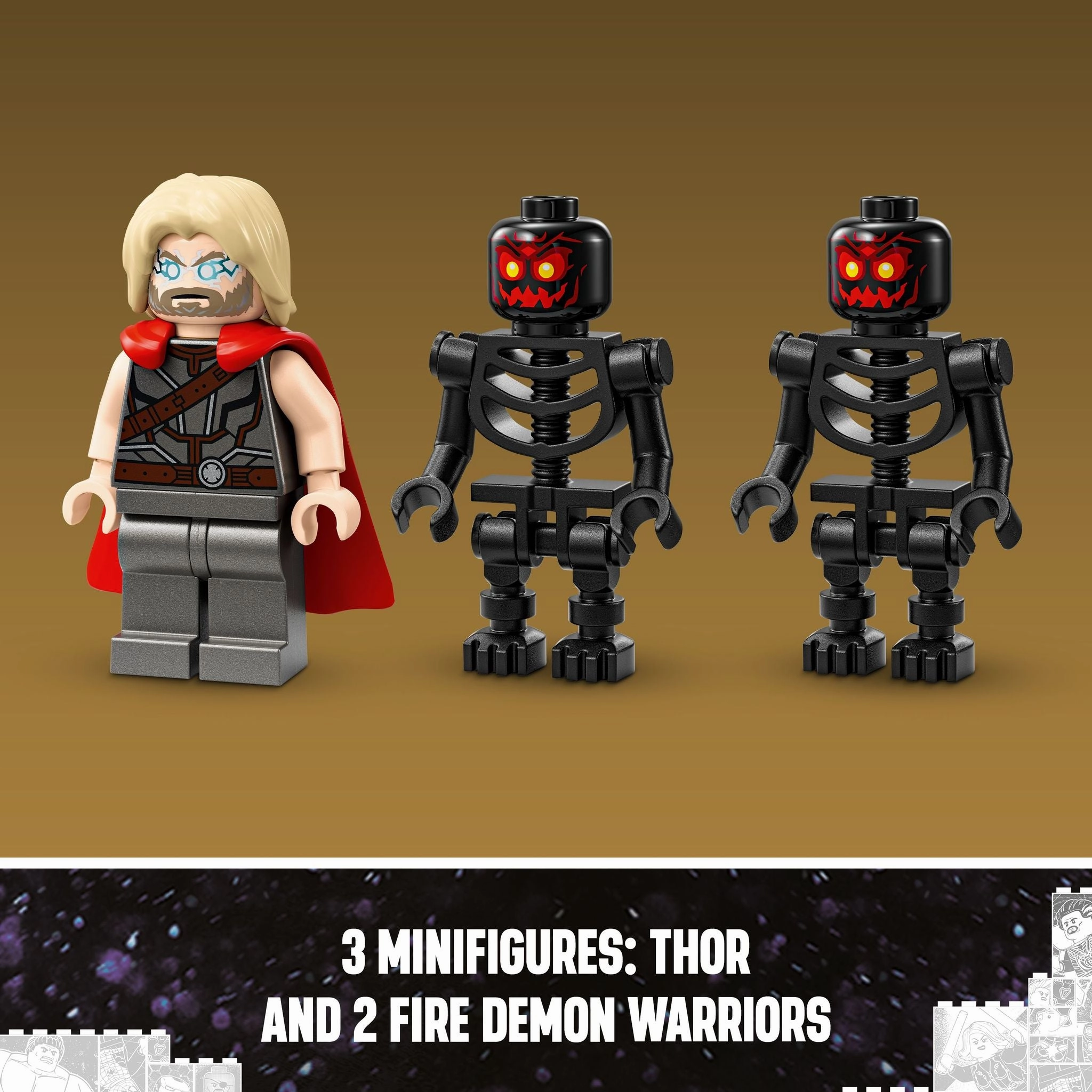LEGO 76289 Marvel Super Heroes Thor Vs. Surtur Construction Figure