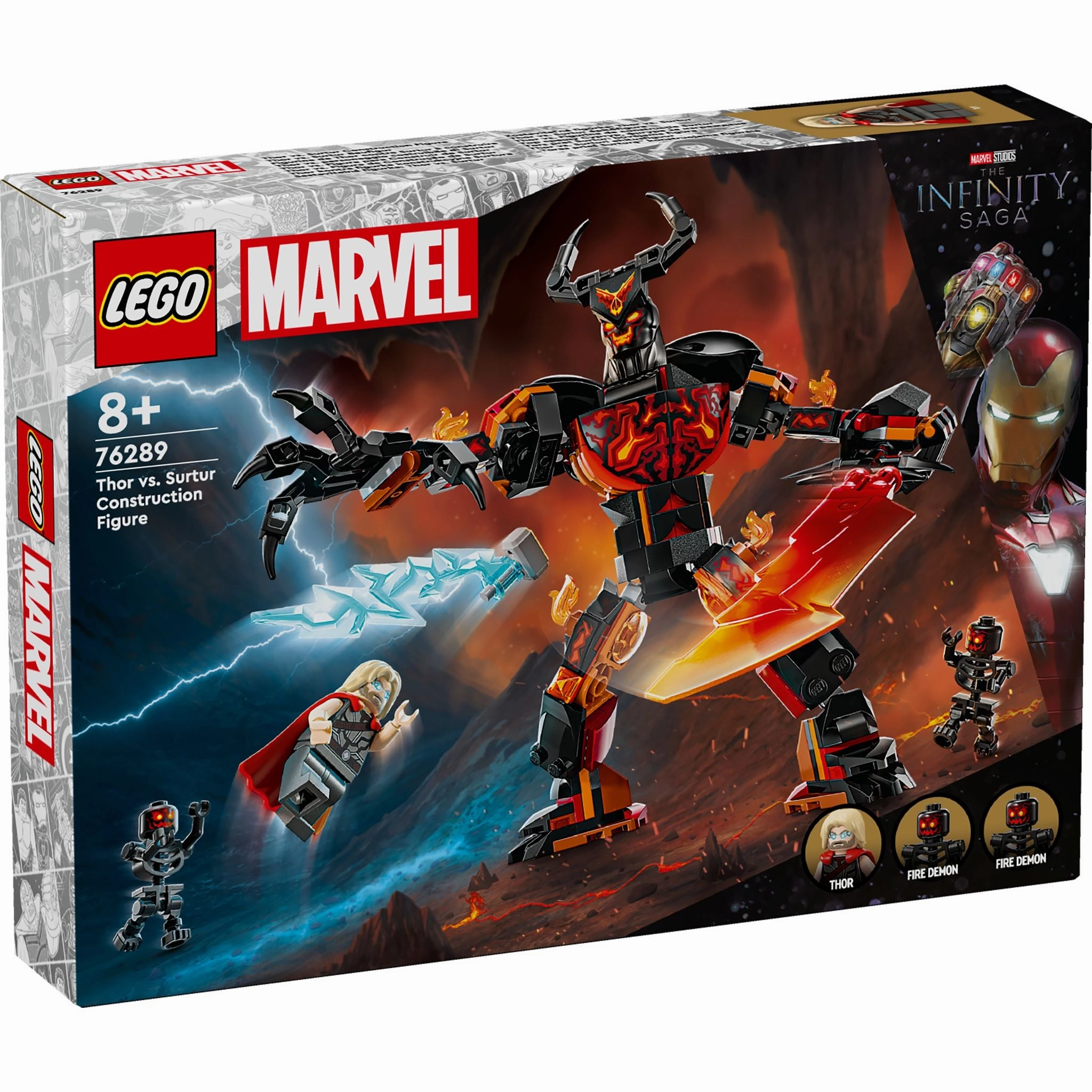 LEGO 76289 Marvel Super Heroes Thor Vs. Surtur Construction Figure