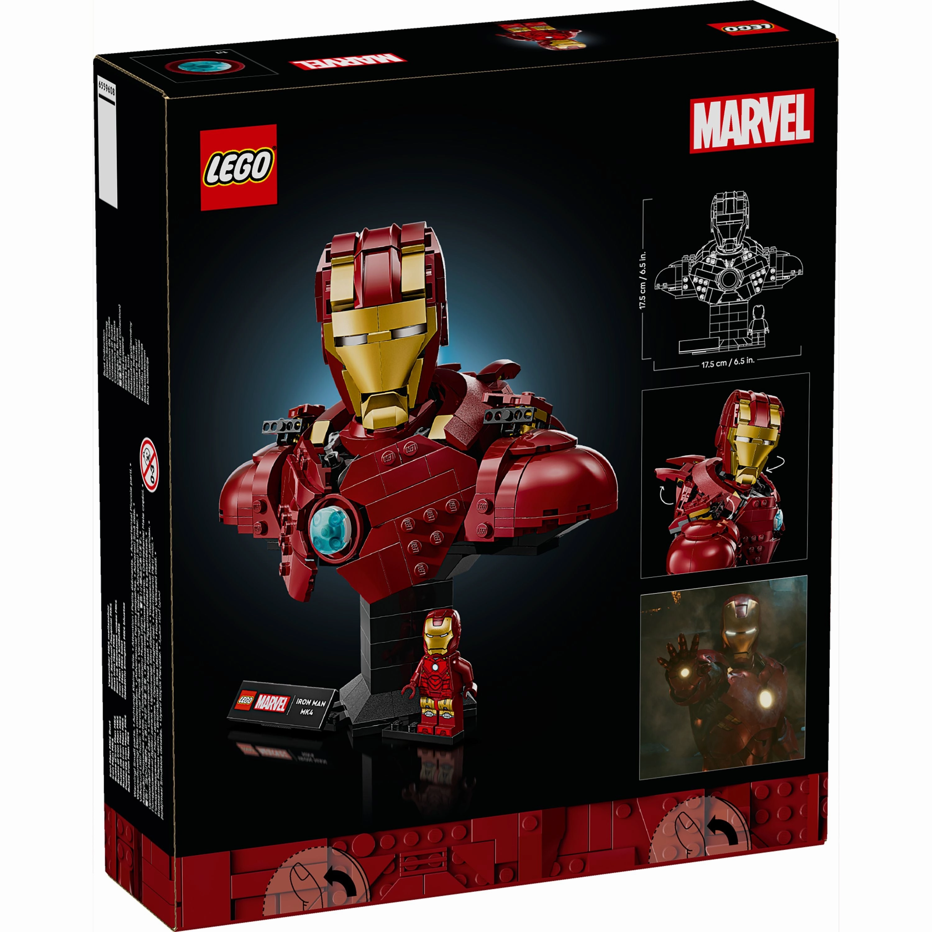 LEGO 76327 Marvel Iron Man MK4 Bust