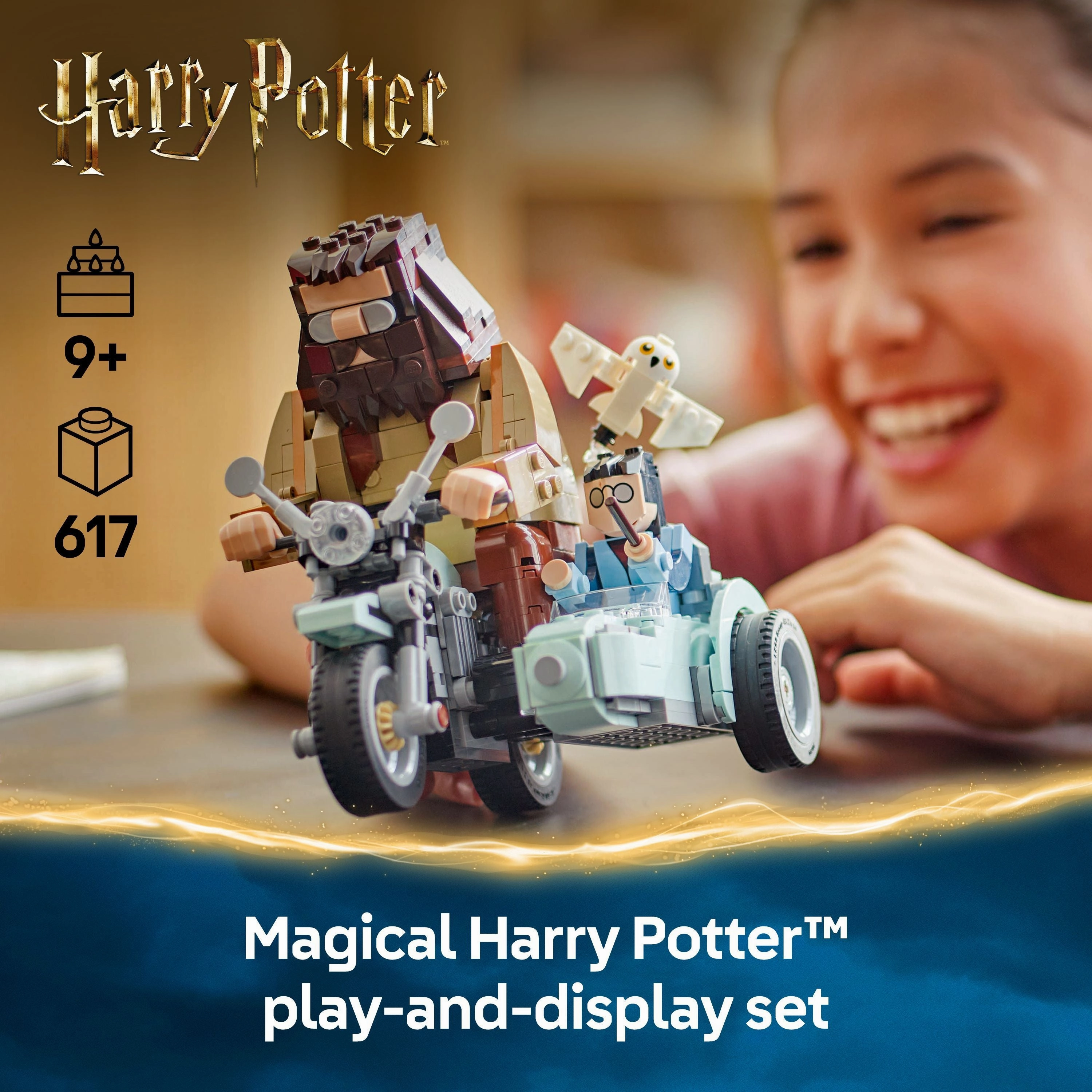 LEGO 76443 Harry Potter Hagrid & Harrys Motorcycle Ride