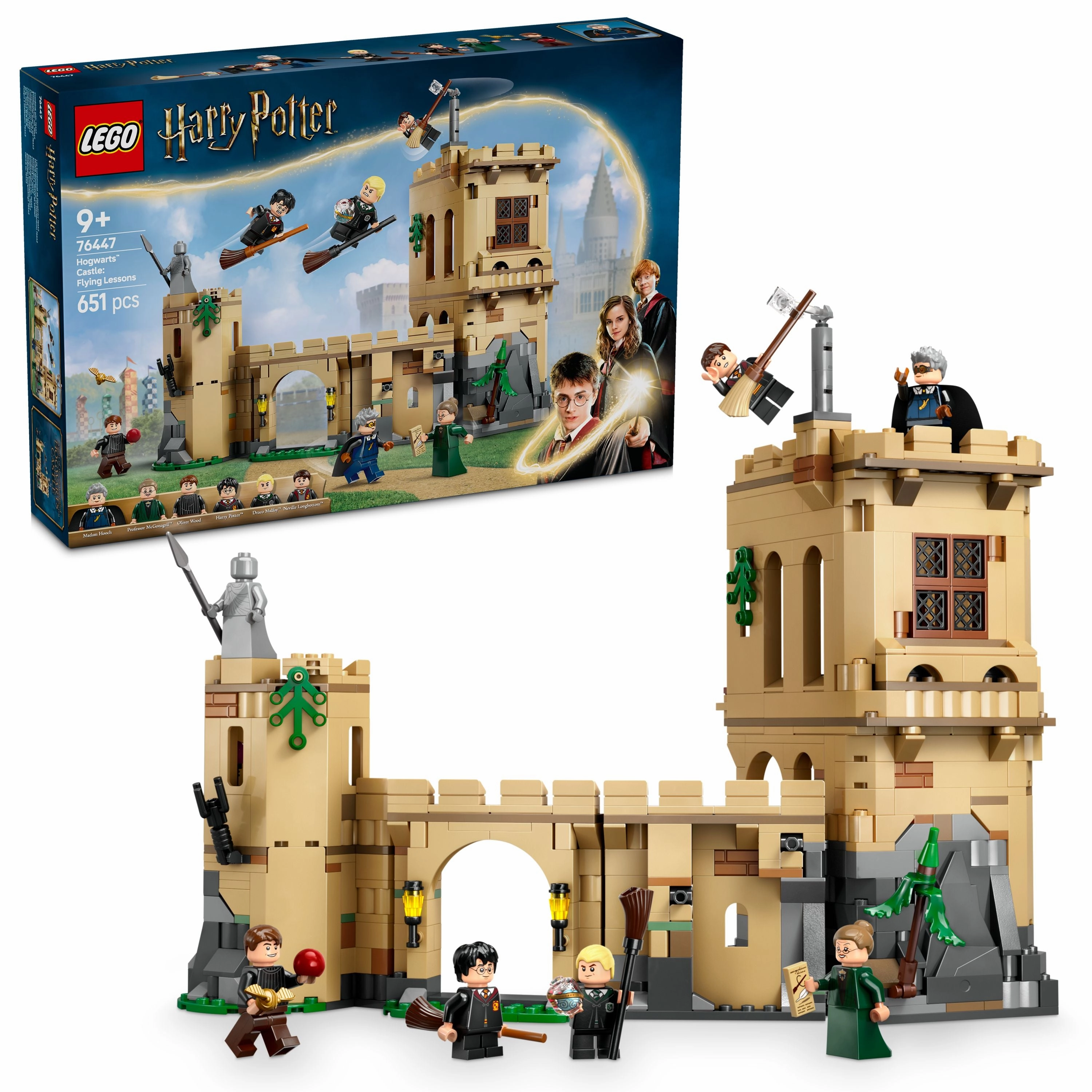 LEGO 76447 Harry Potter Hogwarts Castle: Flying Lessons