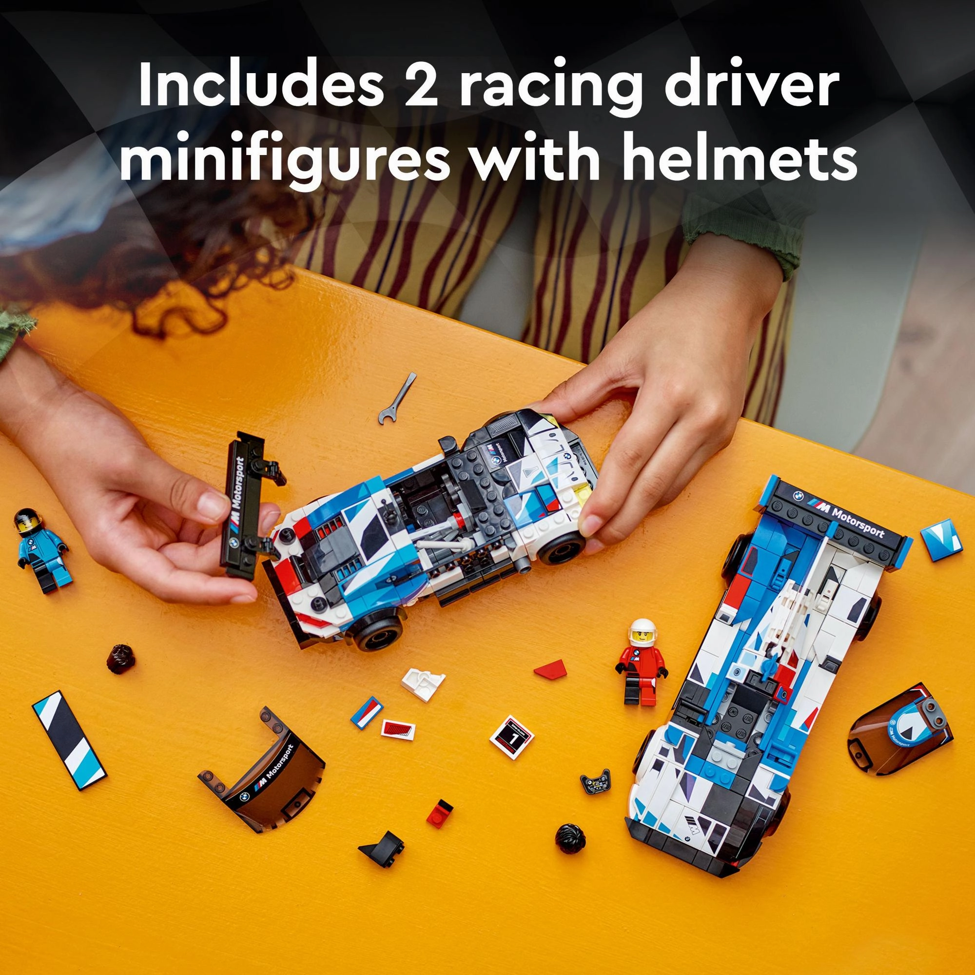 LEGO 76922 Speed Champions BMW M4 GT3 BMW M Hybrid V8 Race Cars