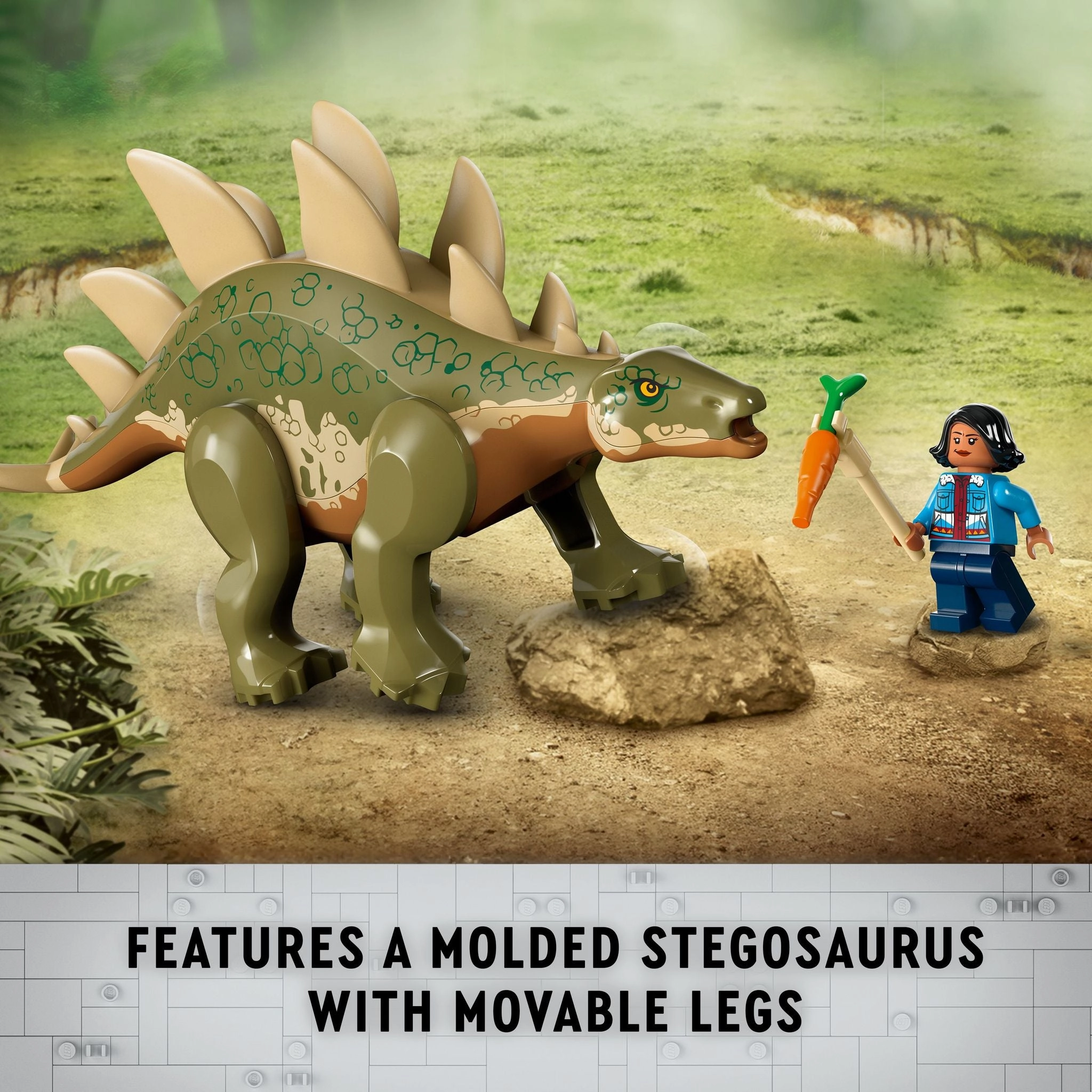 LEGO 76965 Jurassic World Dinosaur Missions: Stegosaurus Discovery