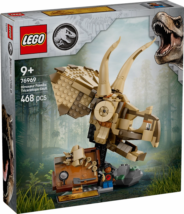 LEGO 76969 Jurassic World Dinosaur Fossils: Triceratops Skull