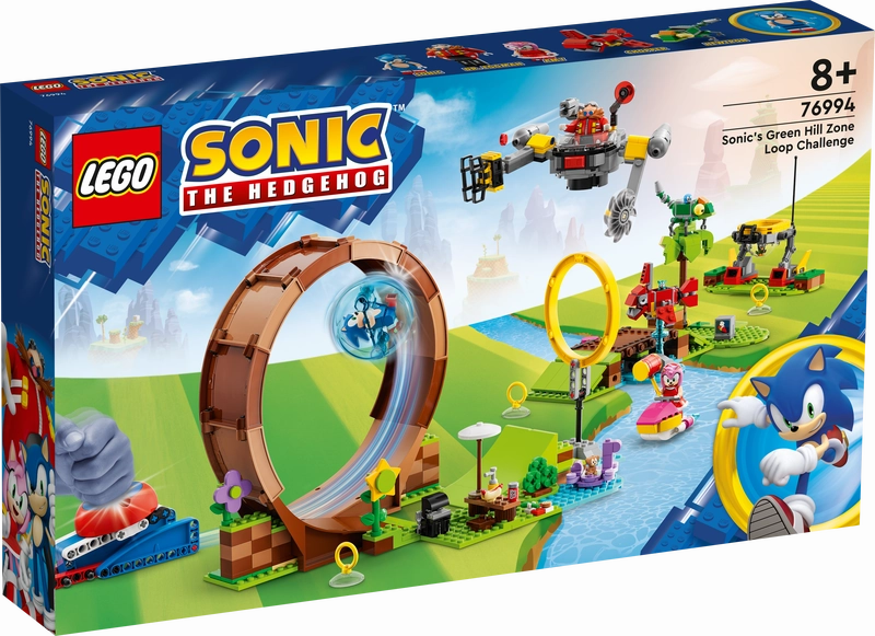 LEGO 76994 Sonic The Hedgehog Sonic's Green Hill Zone Loop Challenge