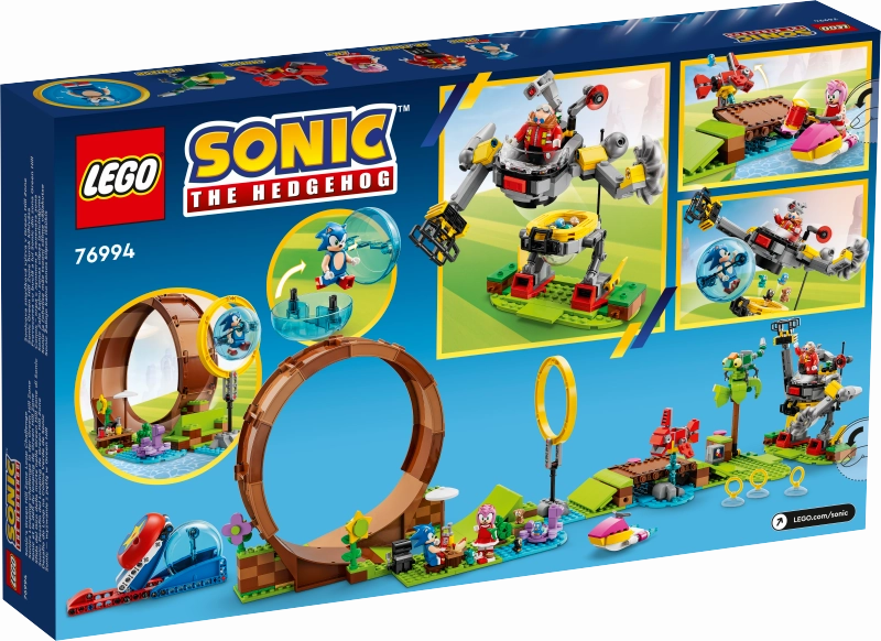 LEGO 76994 Sonic The Hedgehog Sonic's Green Hill Zone Loop Challenge