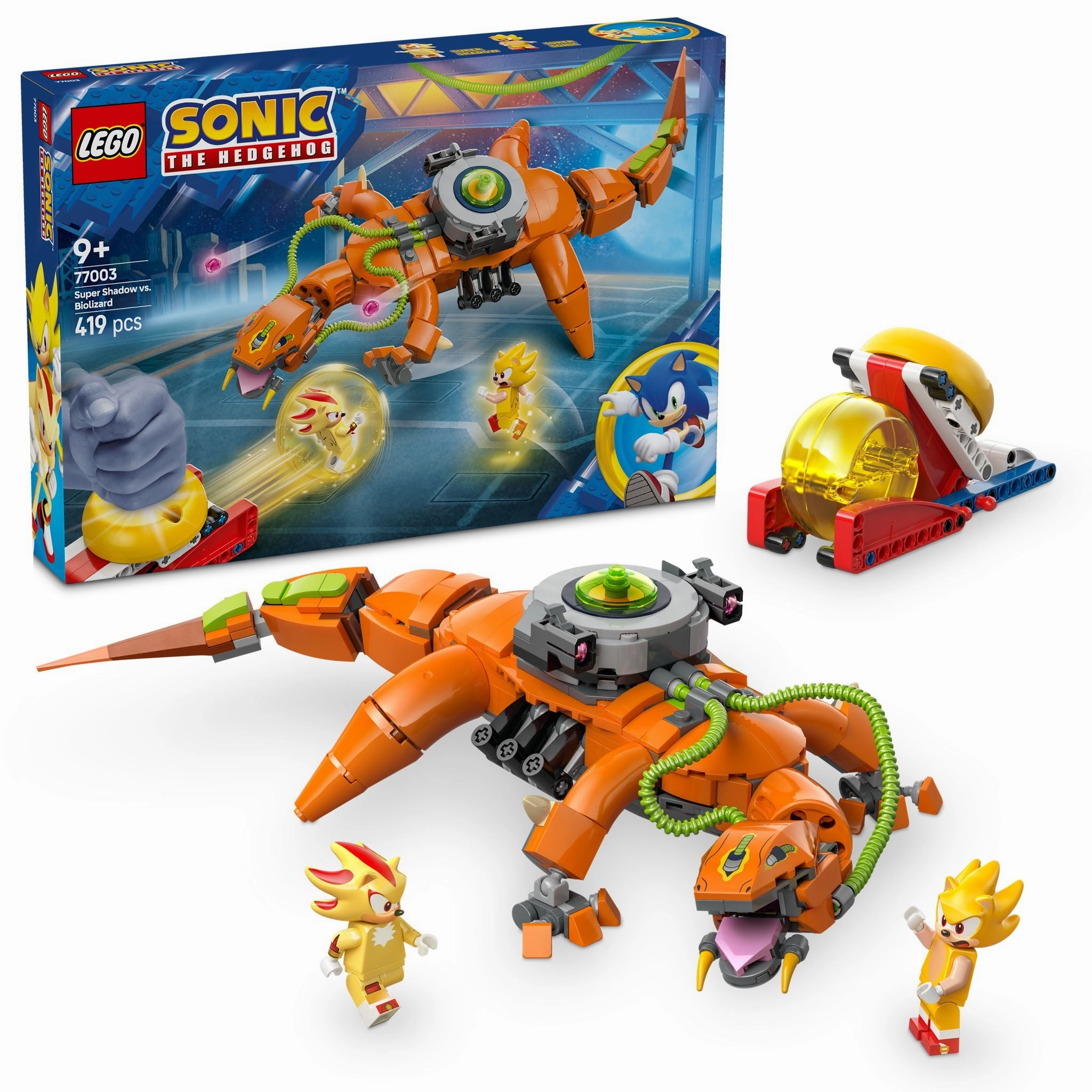 LEGO 77003 Sonic the Hedgehog Super Shadow vs. Biolizard