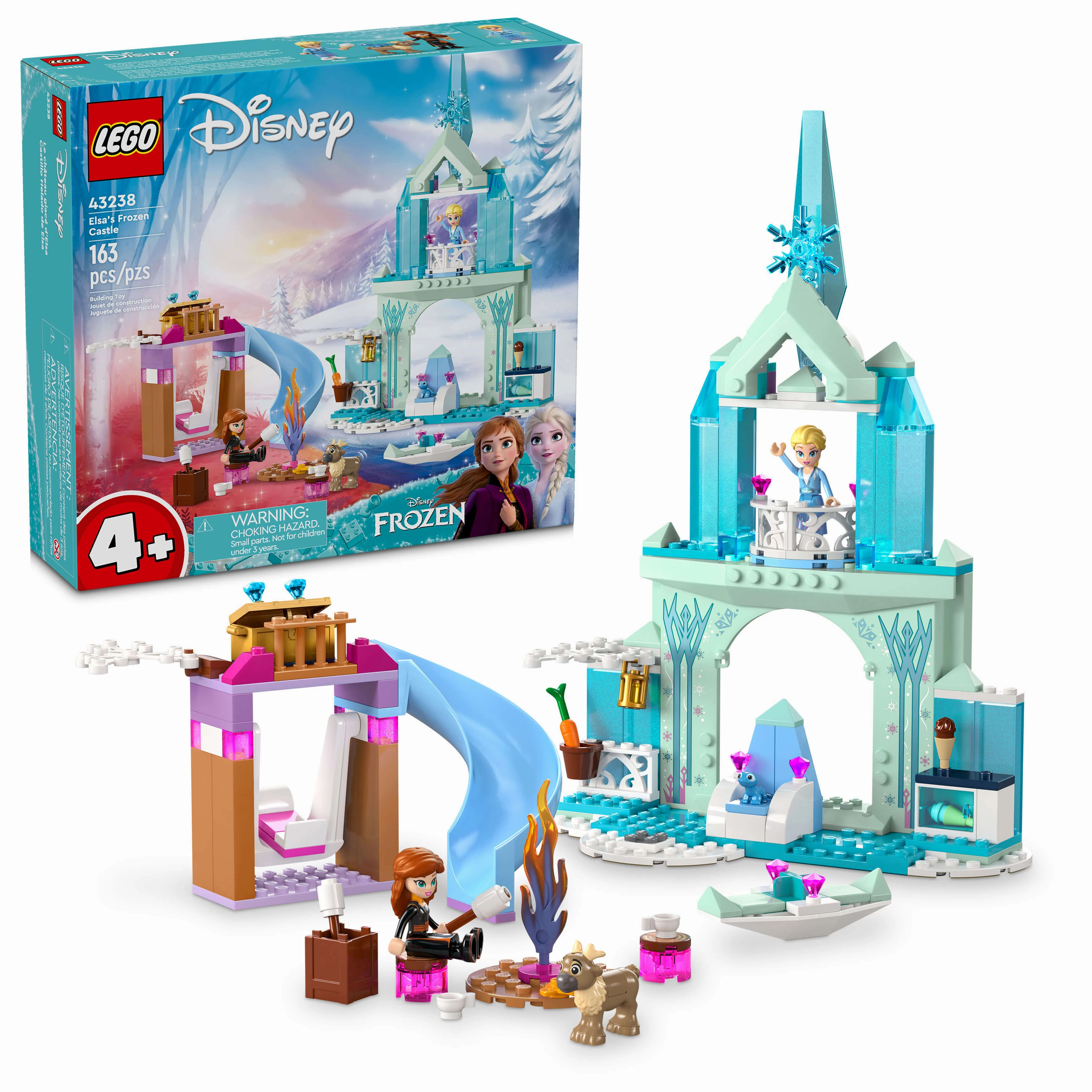 LEGO | Disney Frozen Elsas Magical Ice Castle 43238 Building Set