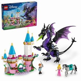 LEGO | Disney Princess Maleficent's Dragon Form 43240 - Enchanting Building Set