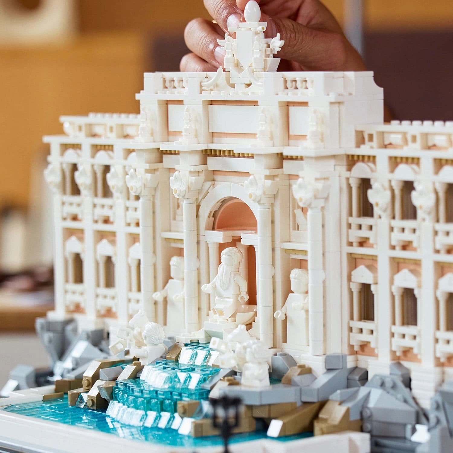 Lego Architecture 21062 Trevi Fountain Model Set for Adults Ages 18 