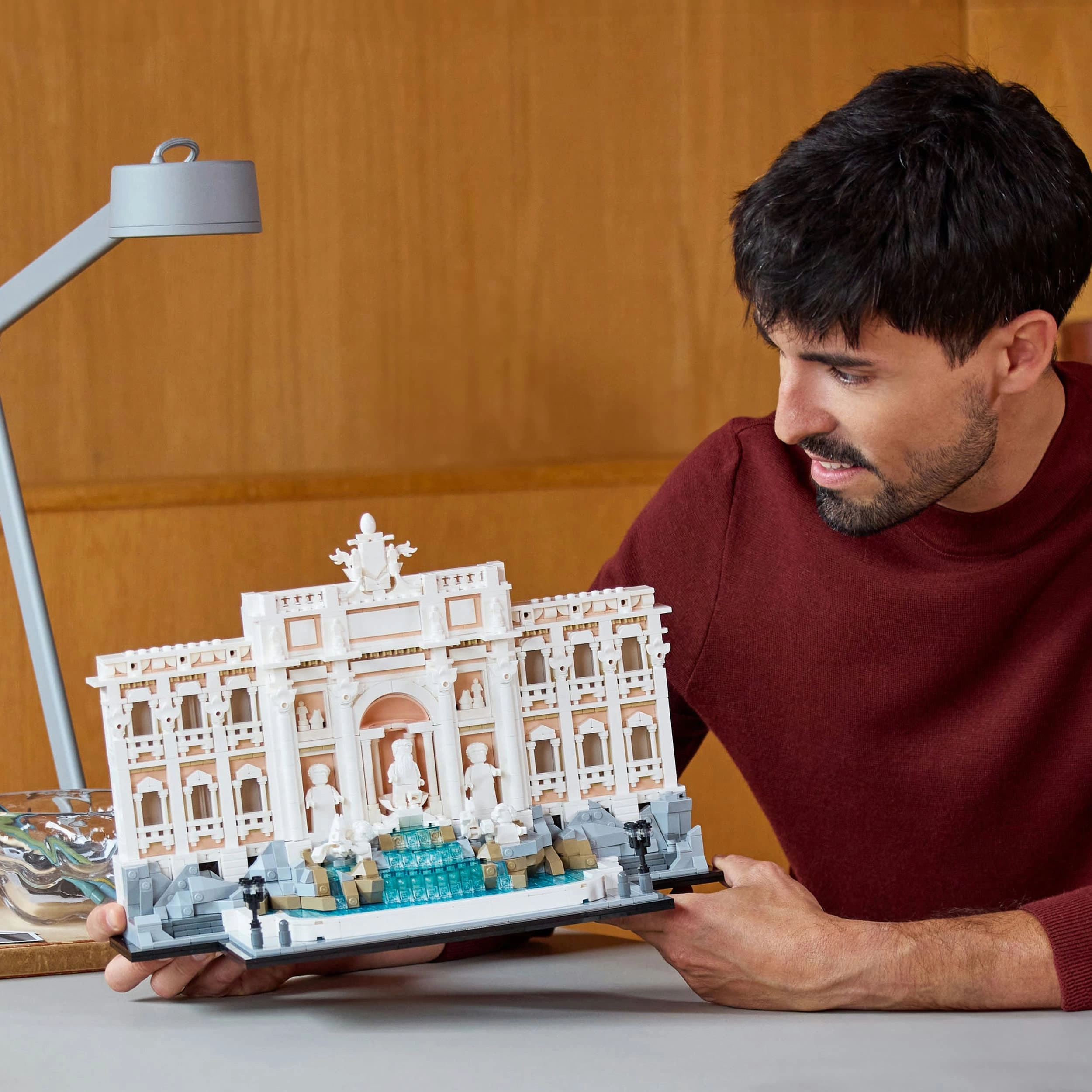 Lego Architecture 21062 Trevi Fountain Model Set for Adults Ages 18 