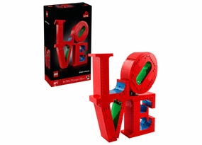 LEGO Art Love Sculpture Building Kit for Adults 31214 - Pop Art Icon