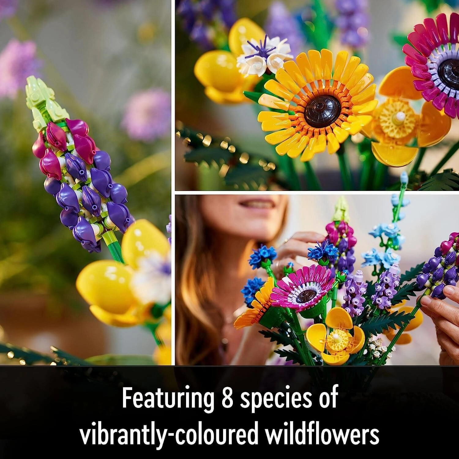 Lego Botanicals 10313 Wildflower Bouquet Set for Adults Ages 18 and Up
