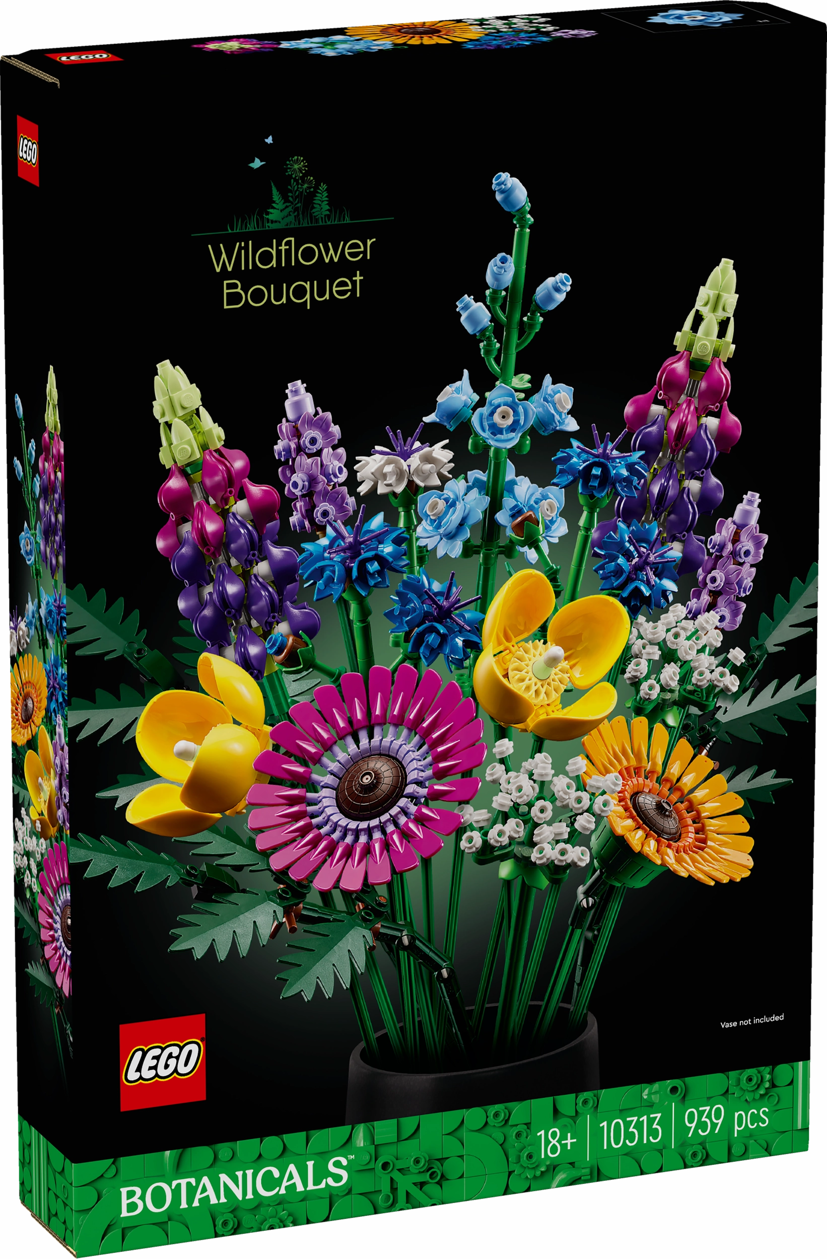 Lego Botanicals 10313 Wildflower Bouquet Set for Adults Ages 18 and Up